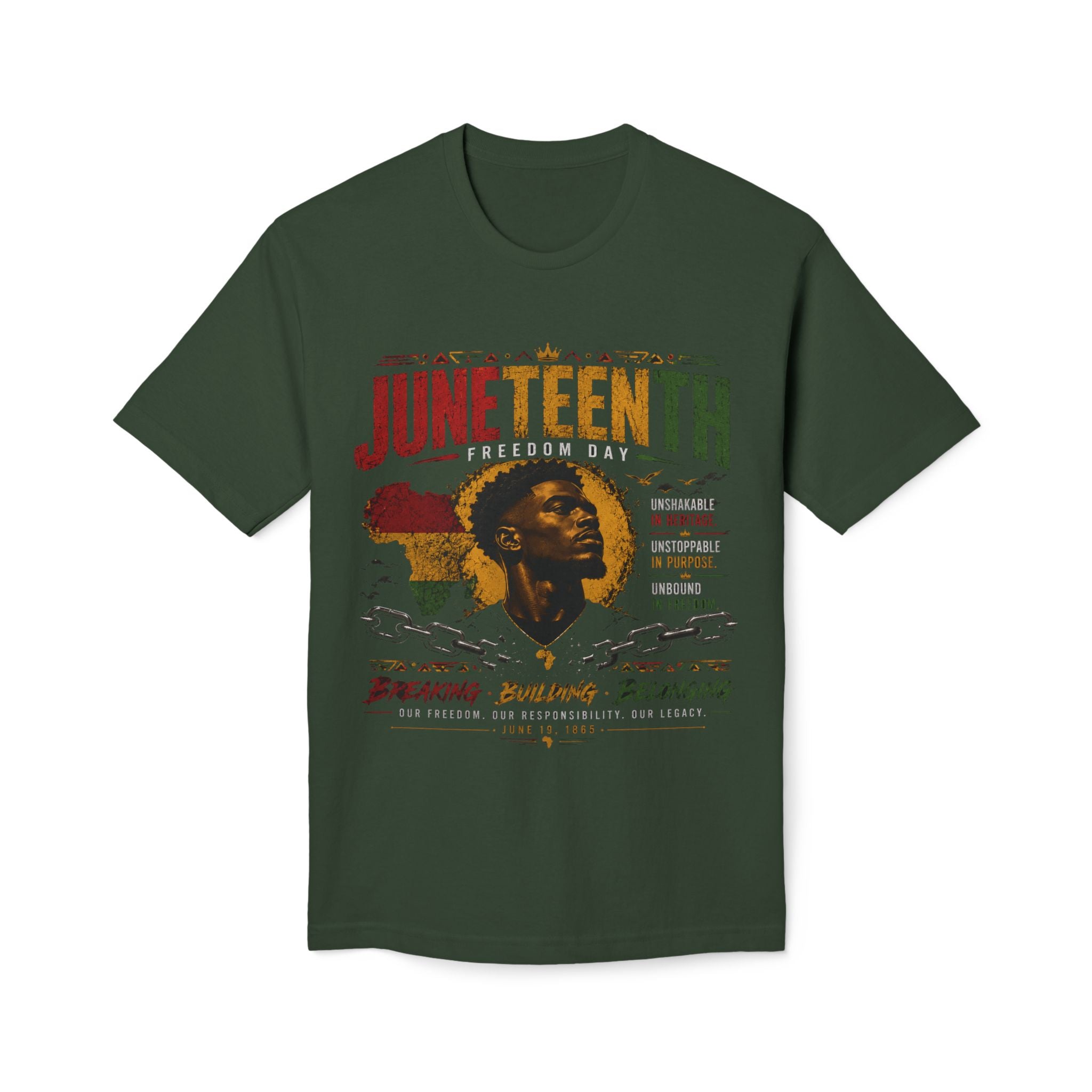 Juneteenth Graphic T-Shirt — Freedom, Heritage & Celebration Tee