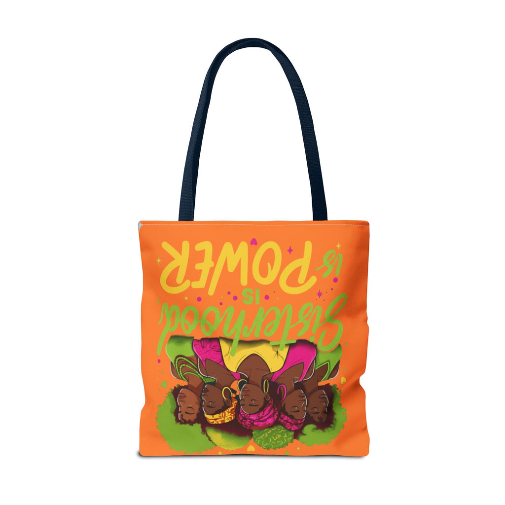 Sisterhood is Power — Tote Bag (AOP) — Orange
