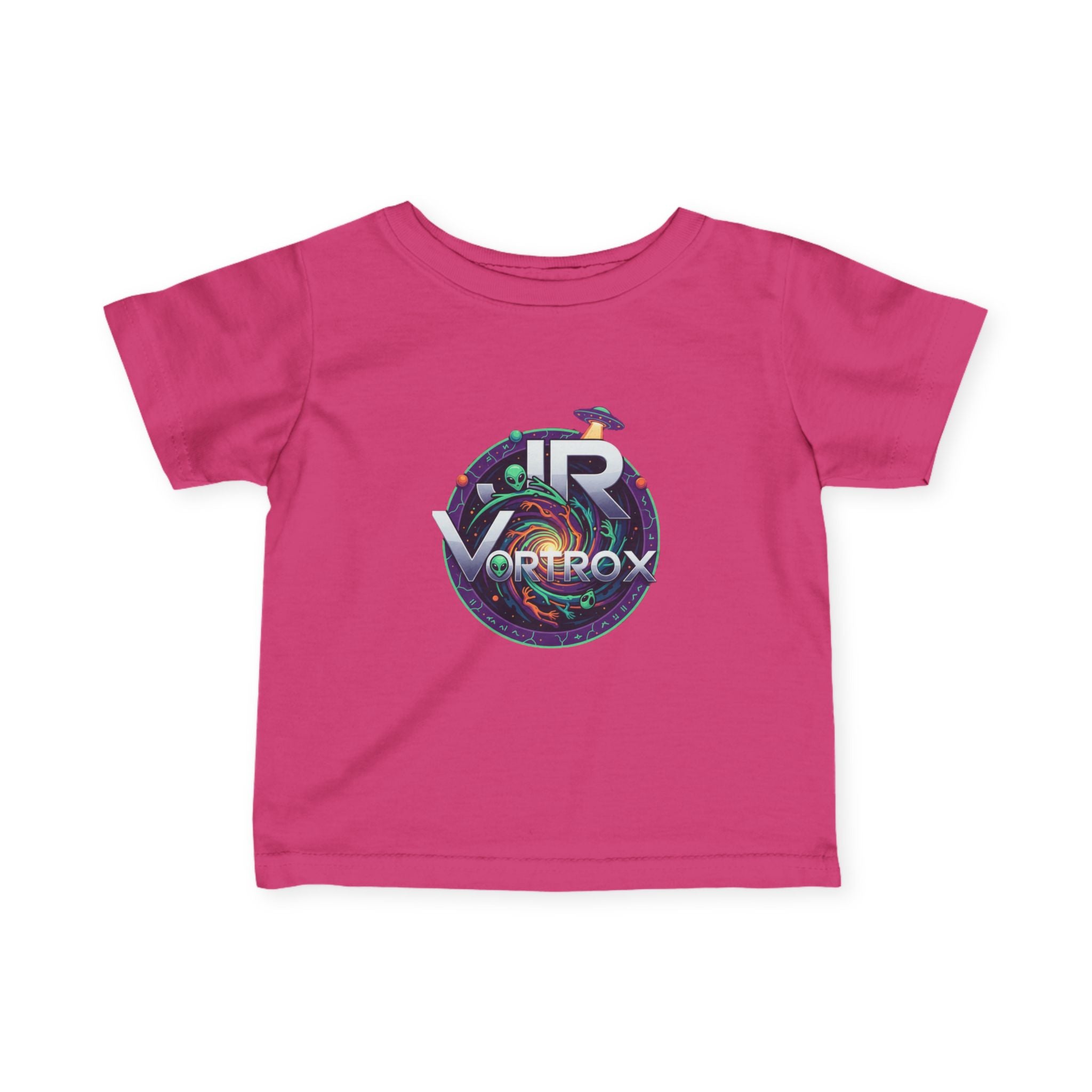 Colorful Infant Fine Jersey Tee with VORTROX Design - Perfect for Playtime, Gifts, Birthdays, Everyday Wear