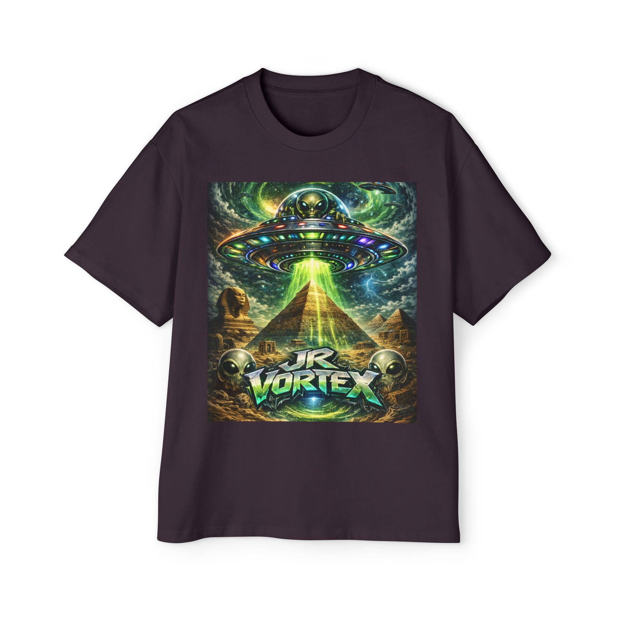 UFO Vortex Graphic Tee Printify