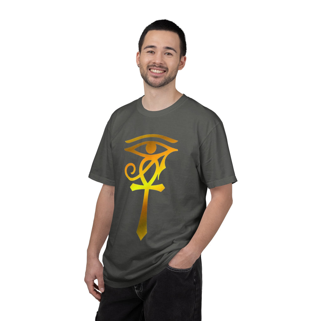 Eye of Horus Ankh Tee — Ancient Egyptian Symbol