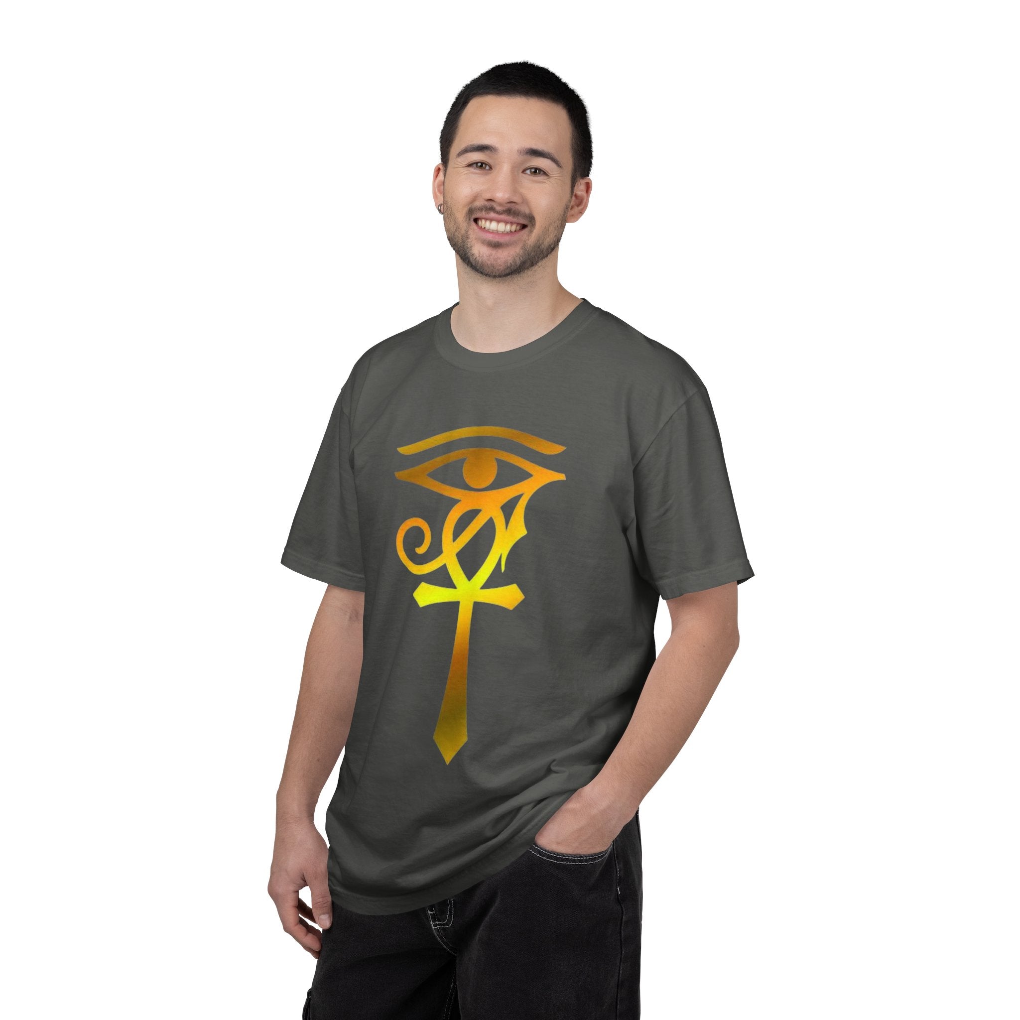 Eye of Horus Ankh Tee — Ancient Egyptian Symbol