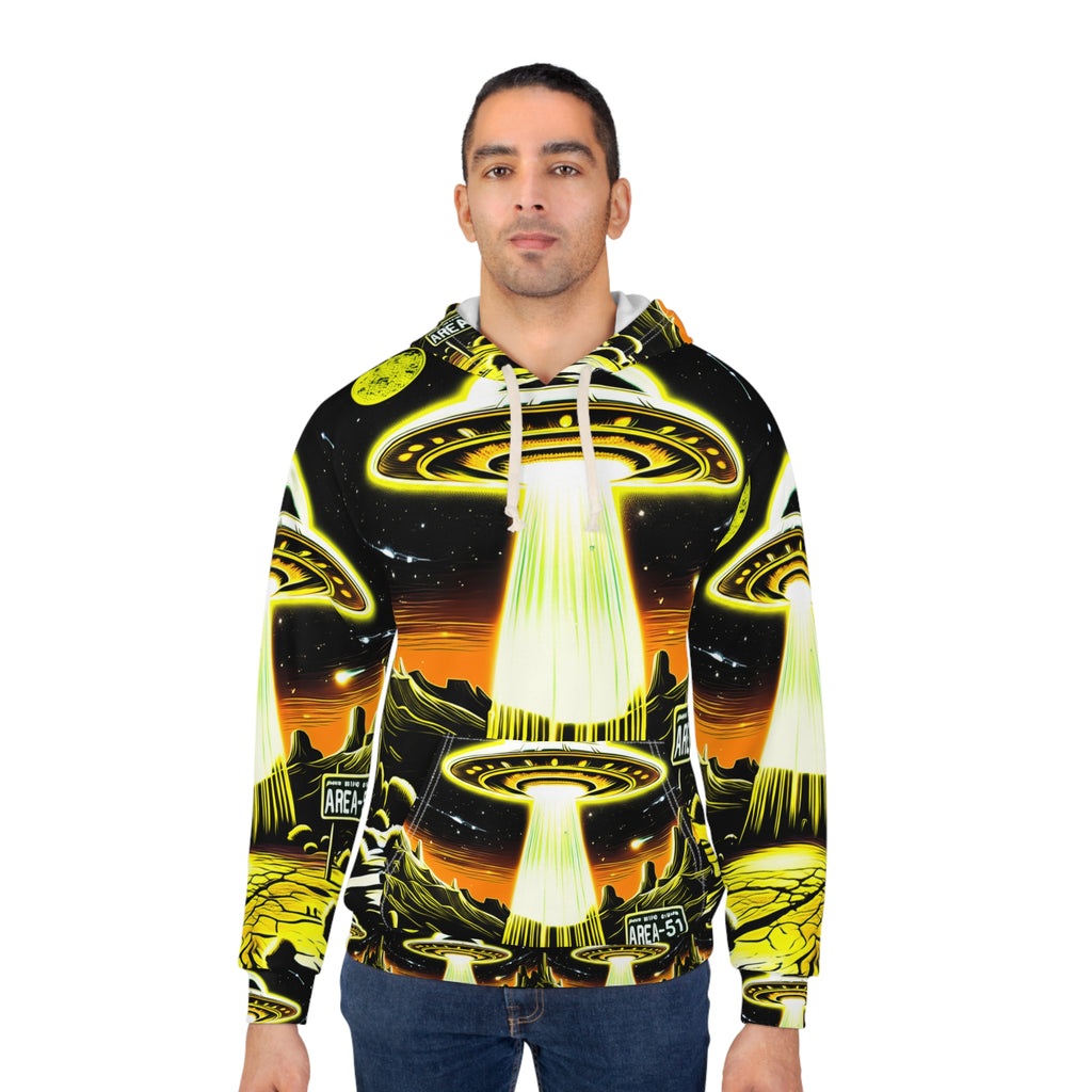 Area 51 UFO Hoodie — Alien Abduction Pullover