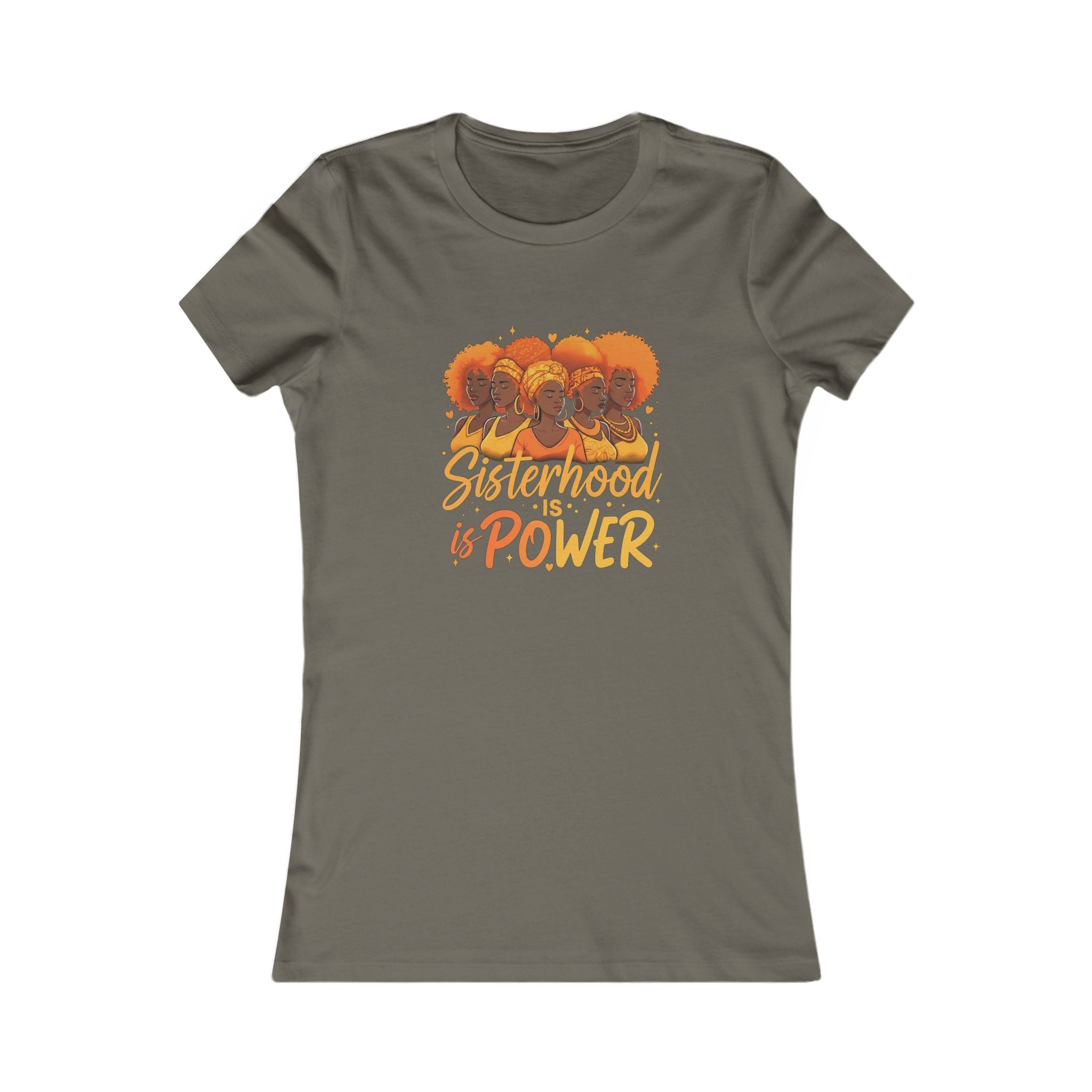 Sisterhood is Power Tee | Empowerment T-Shirt, Women's Casual Wear, Gifts for Her, Black History Month, Women's Day