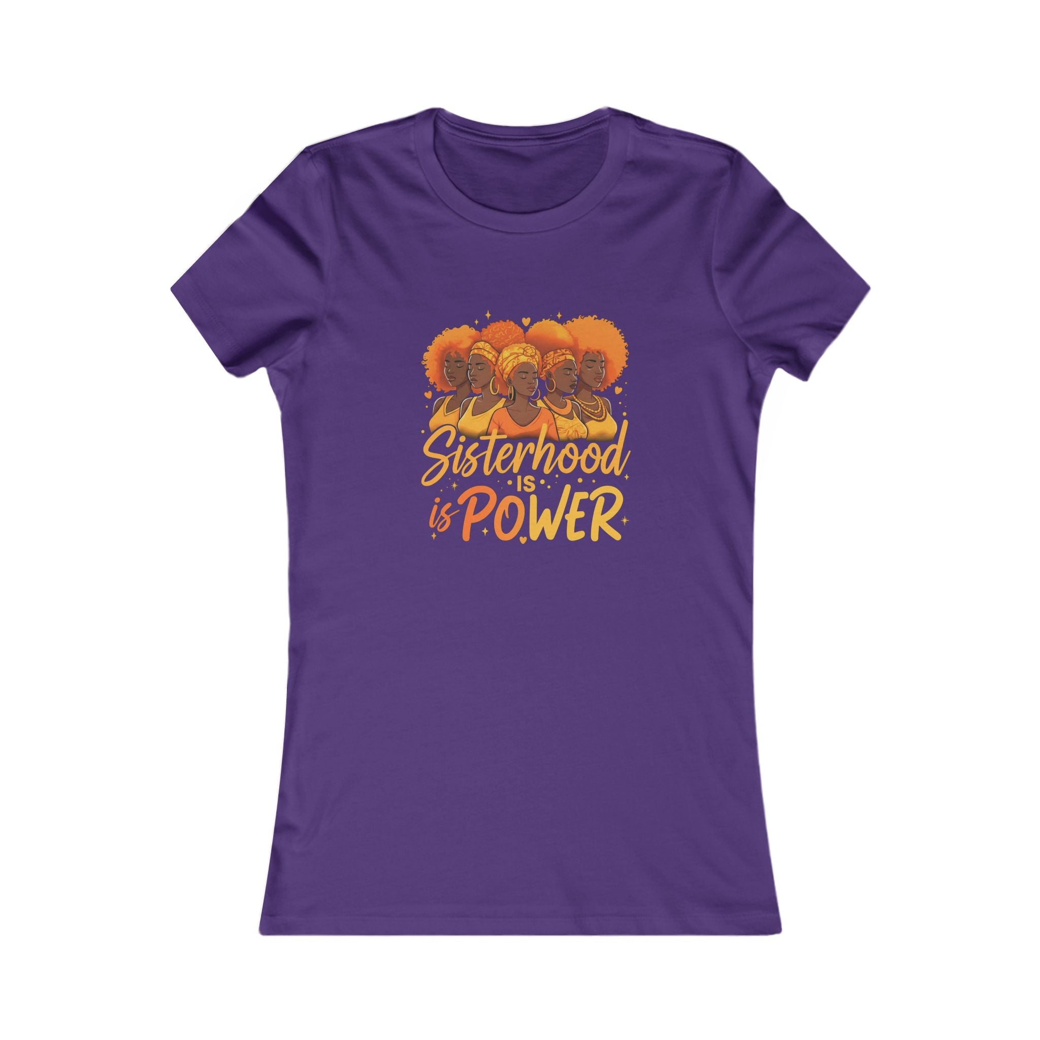Sisterhood is Power Tee | Empowerment T-Shirt, Women's Casual Wear, Gifts for Her, Black History Month, Women's Day