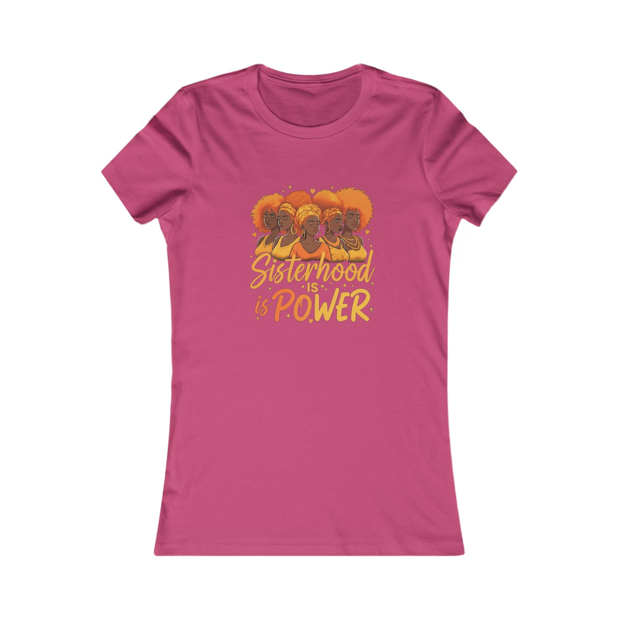 Sisterhood is Power Tee | Empowerment T-Shirt, Women's Casual Wear, Gifts for Her, Black History Month, Women's Day