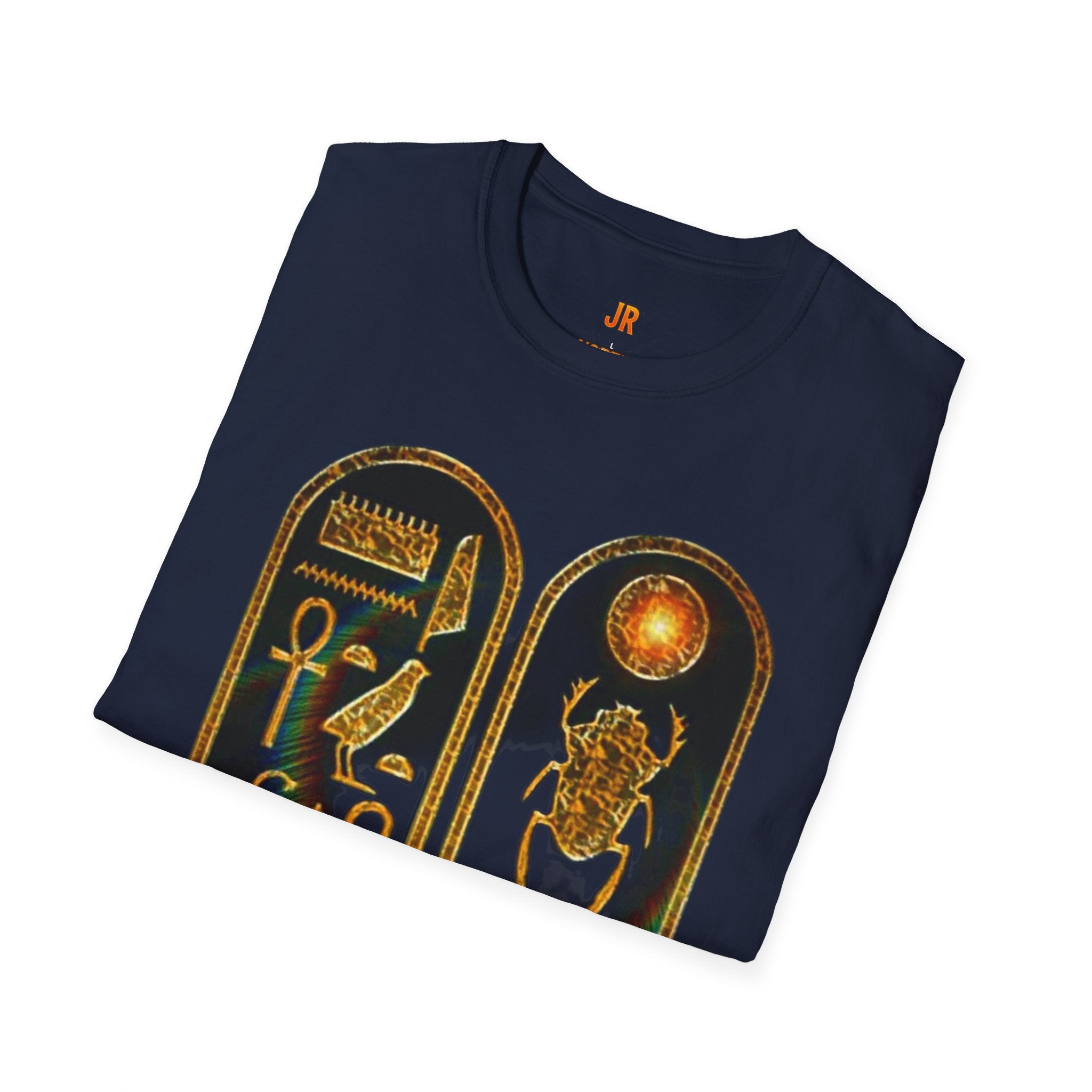 Vintage Egyptian Art Unisex Softstyle T-Shirt - Retro Graphic Tee, Unisex Casual Wear, Unique Gift for History Lovers, Summer Essential Printify