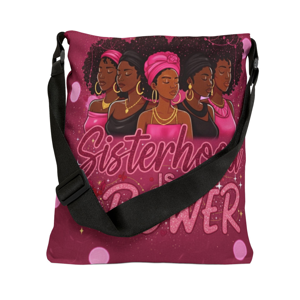 Sisterhood Is Power Adjustable Tote Bag