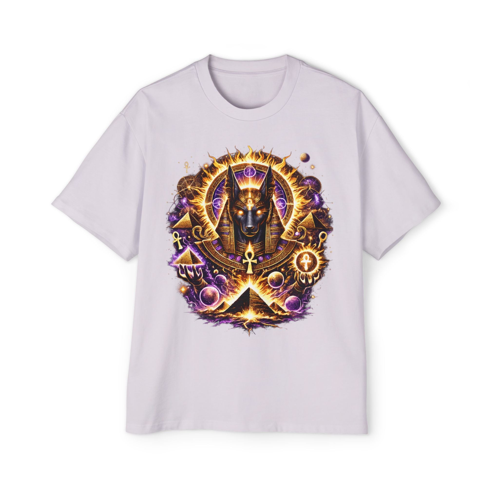 Anubis Oversized Tee — Guardian of the Gate