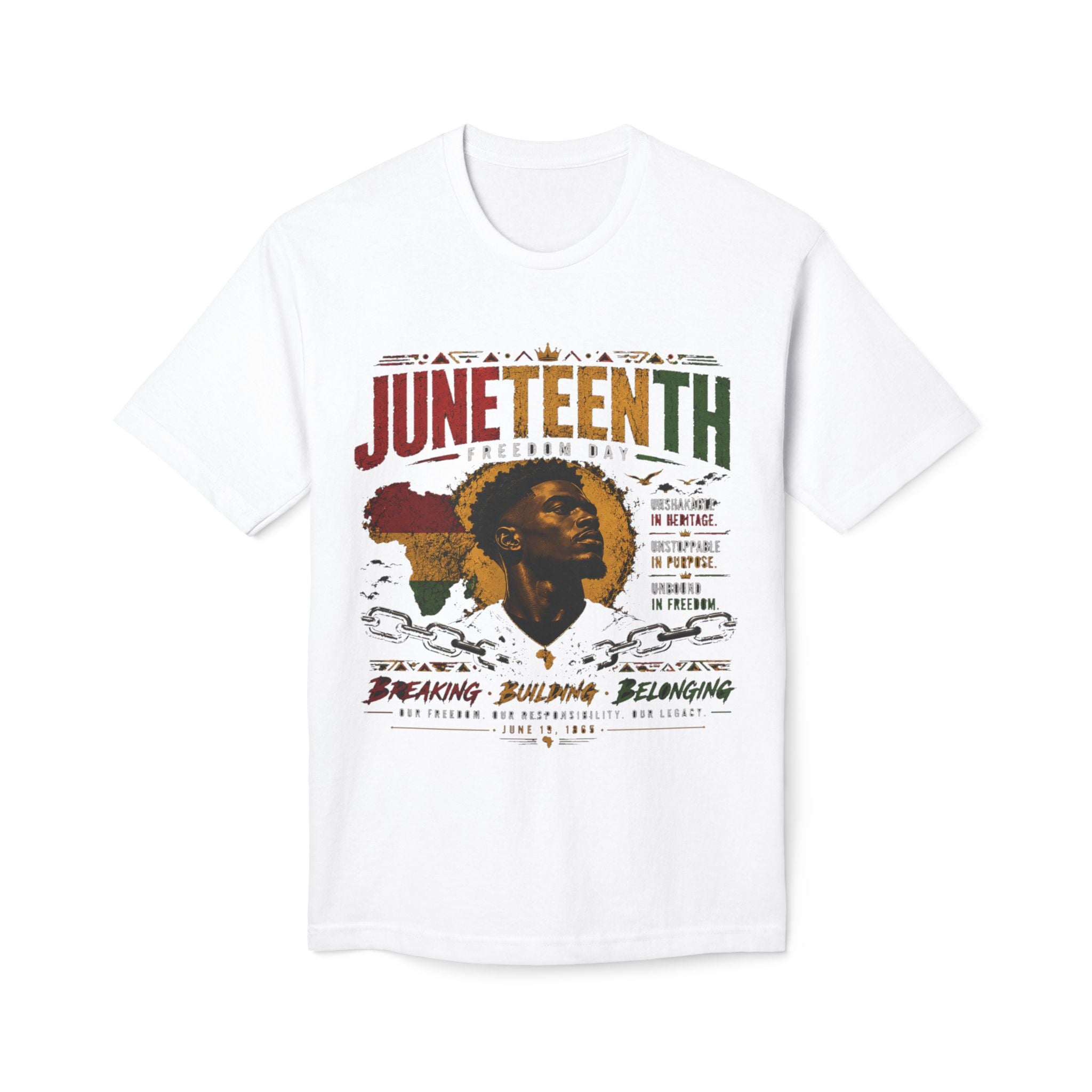 Juneteenth Graphic T-Shirt — Freedom, Heritage & Celebration Tee