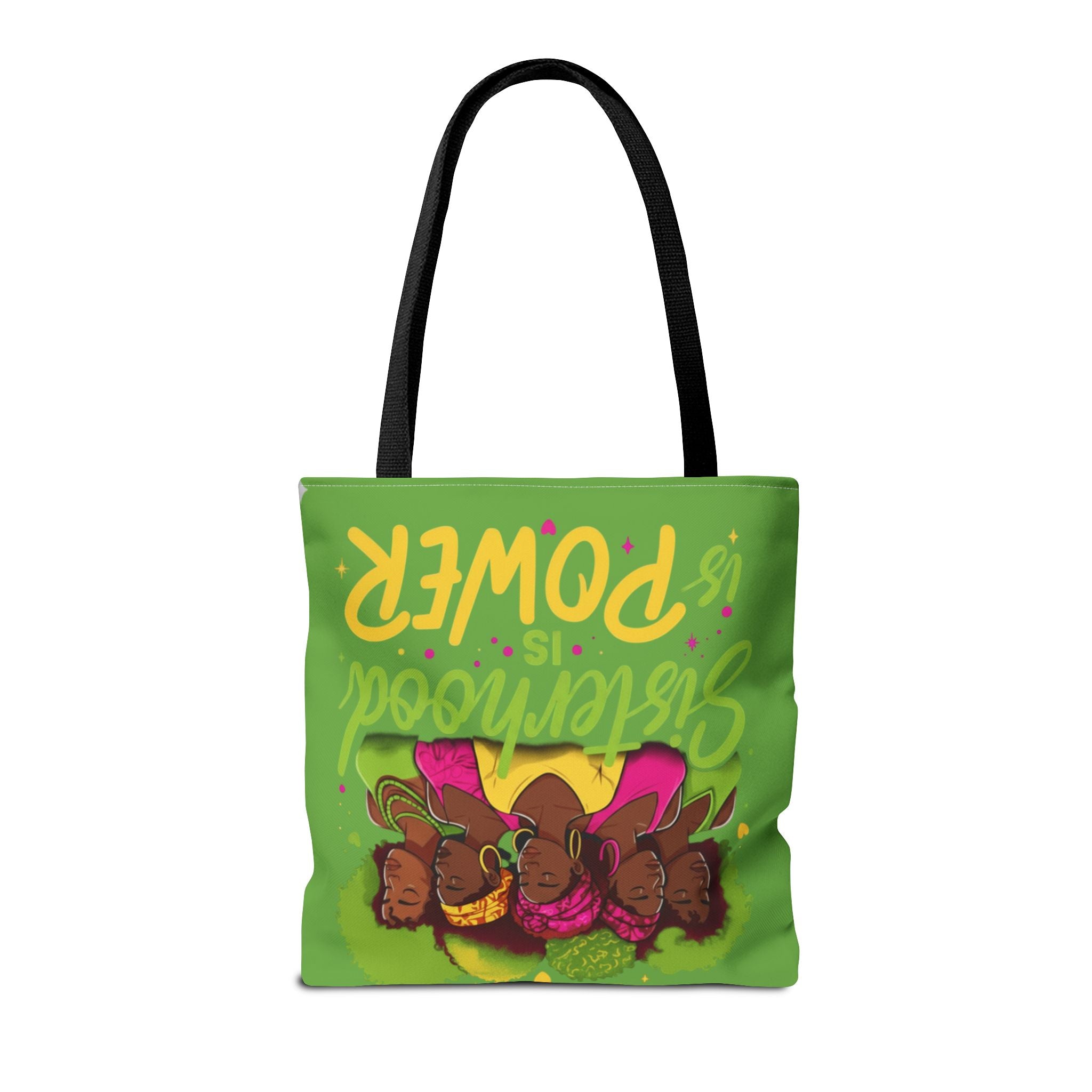 Sisterhood is Power — Tote Bag (AOP) — Green