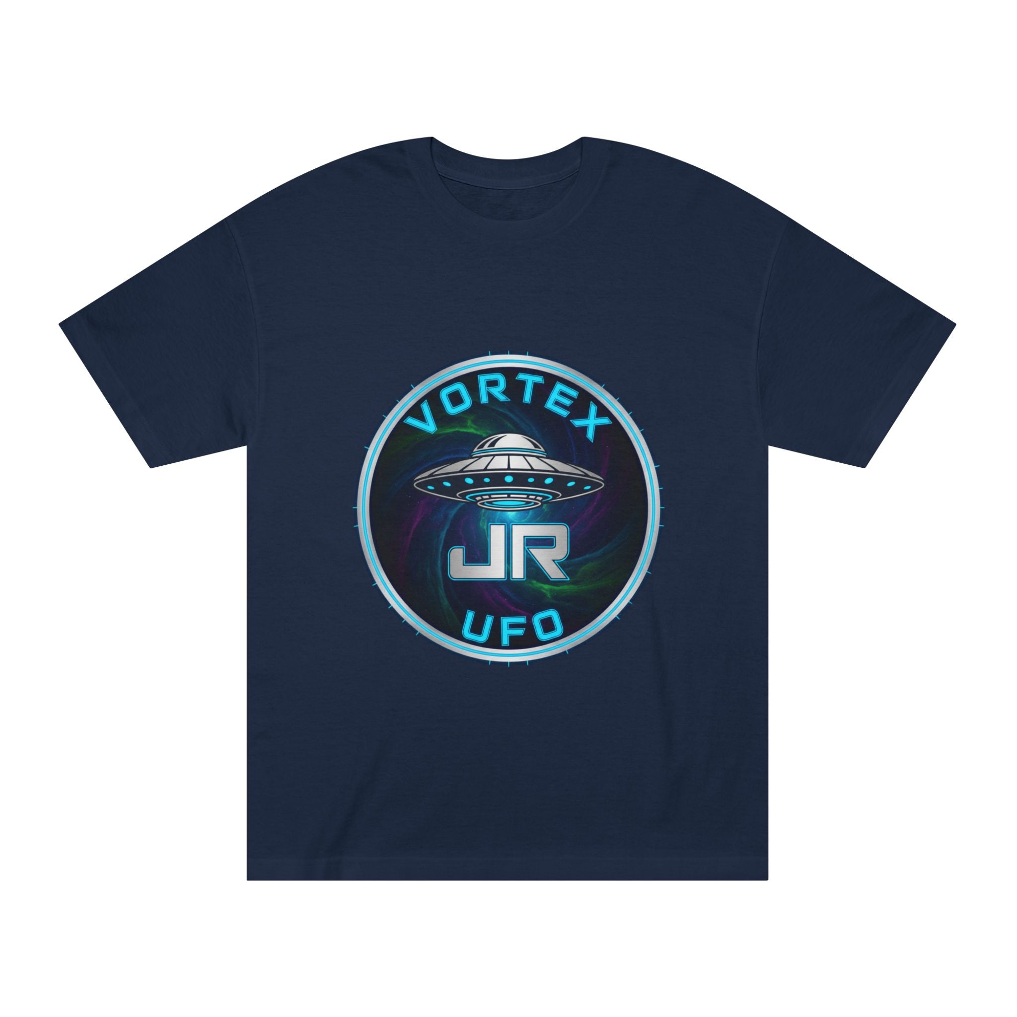 UFO Vortex JR Tee — Retro Sci‑Fi Alien Saucer Shirt Printify