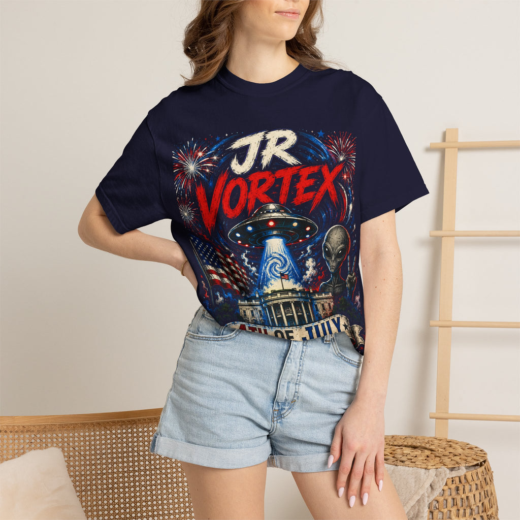 4th of July Vortex UFO T-Shirt