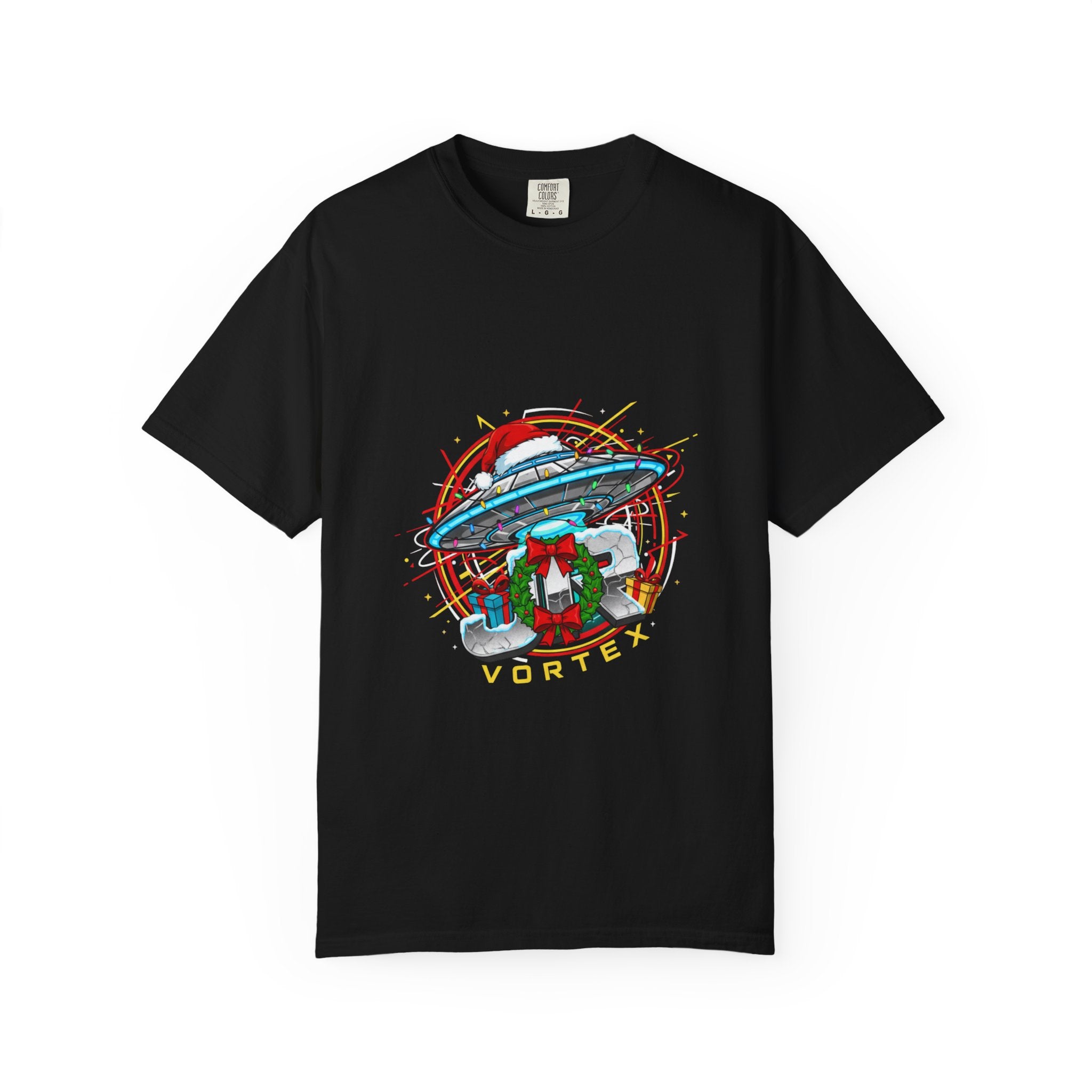 UFO Vacation Tee — Retro Alien Abduction Graphic T-Shirt