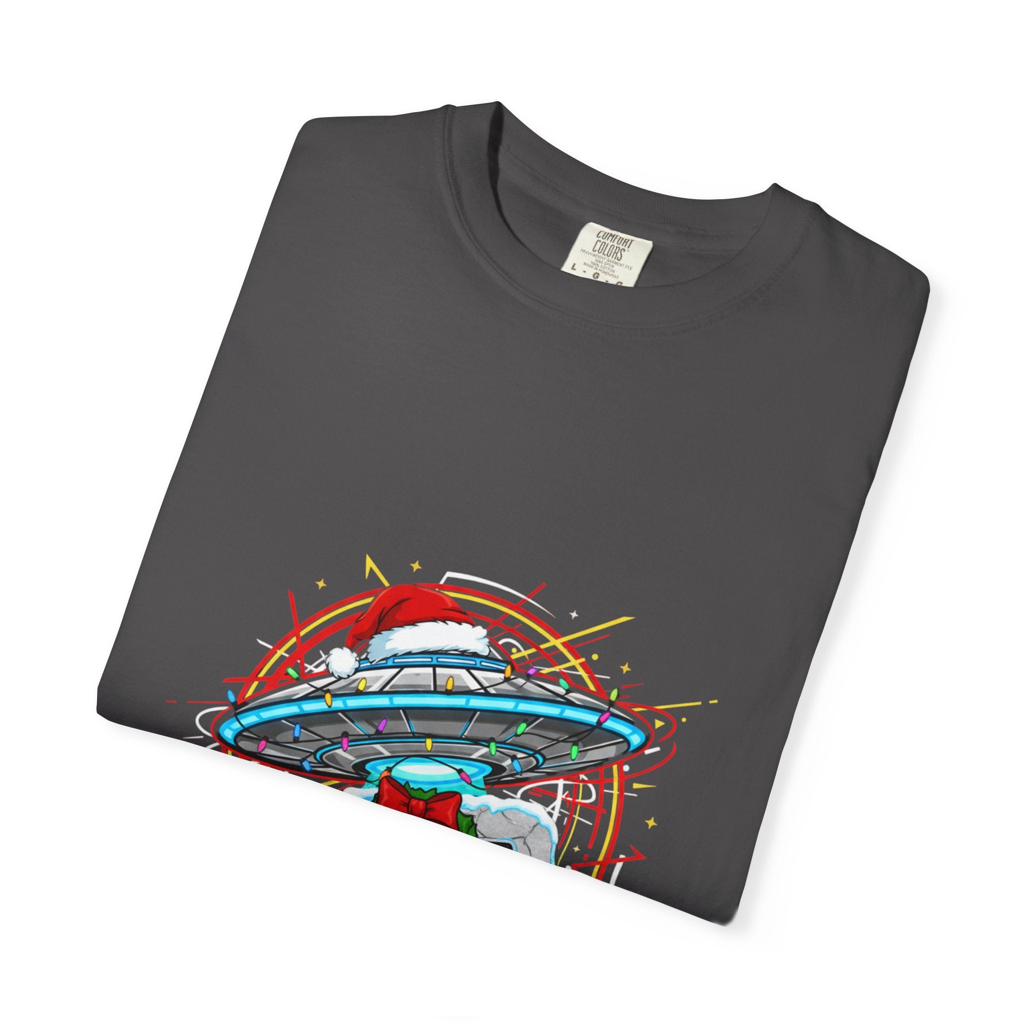 UFO Vacation Tee — Retro Alien Abduction Graphic T-Shirt