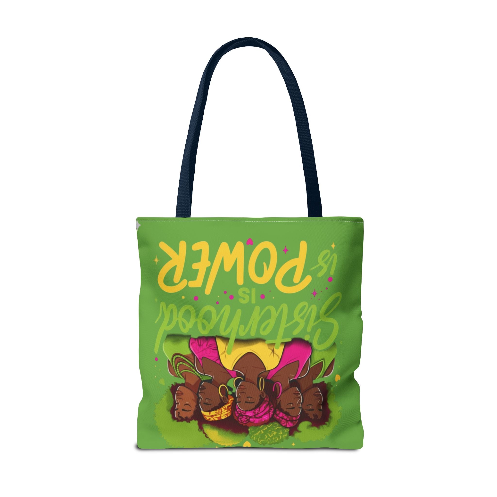 Sisterhood is Power — Tote Bag (AOP) — Green