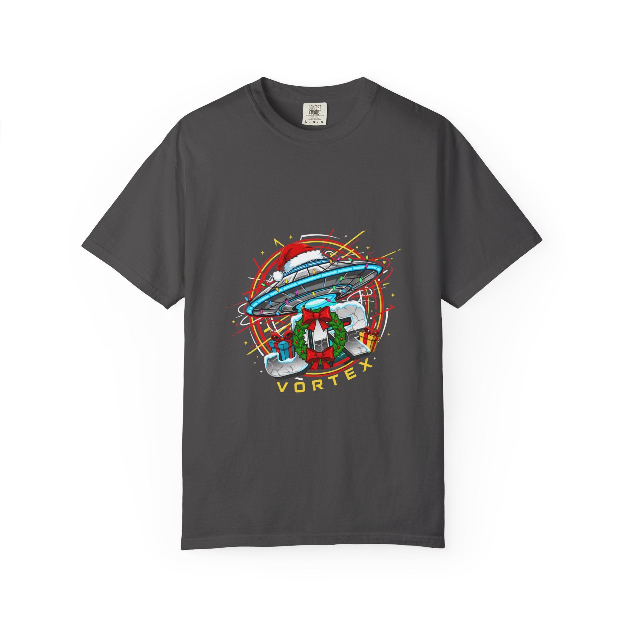 UFO Vacation Tee — Retro Alien Abduction Graphic T-Shirt