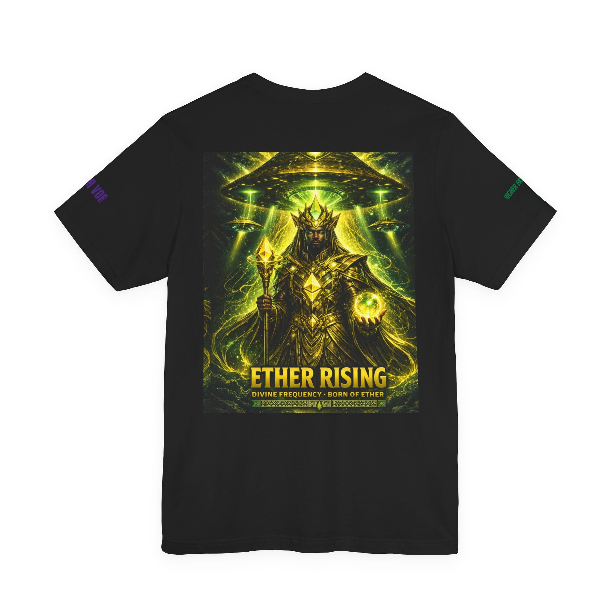Cosmo Route / Ether Rising  ✅️✅️✅️ Tee — Cosmic Roots Collection Printify