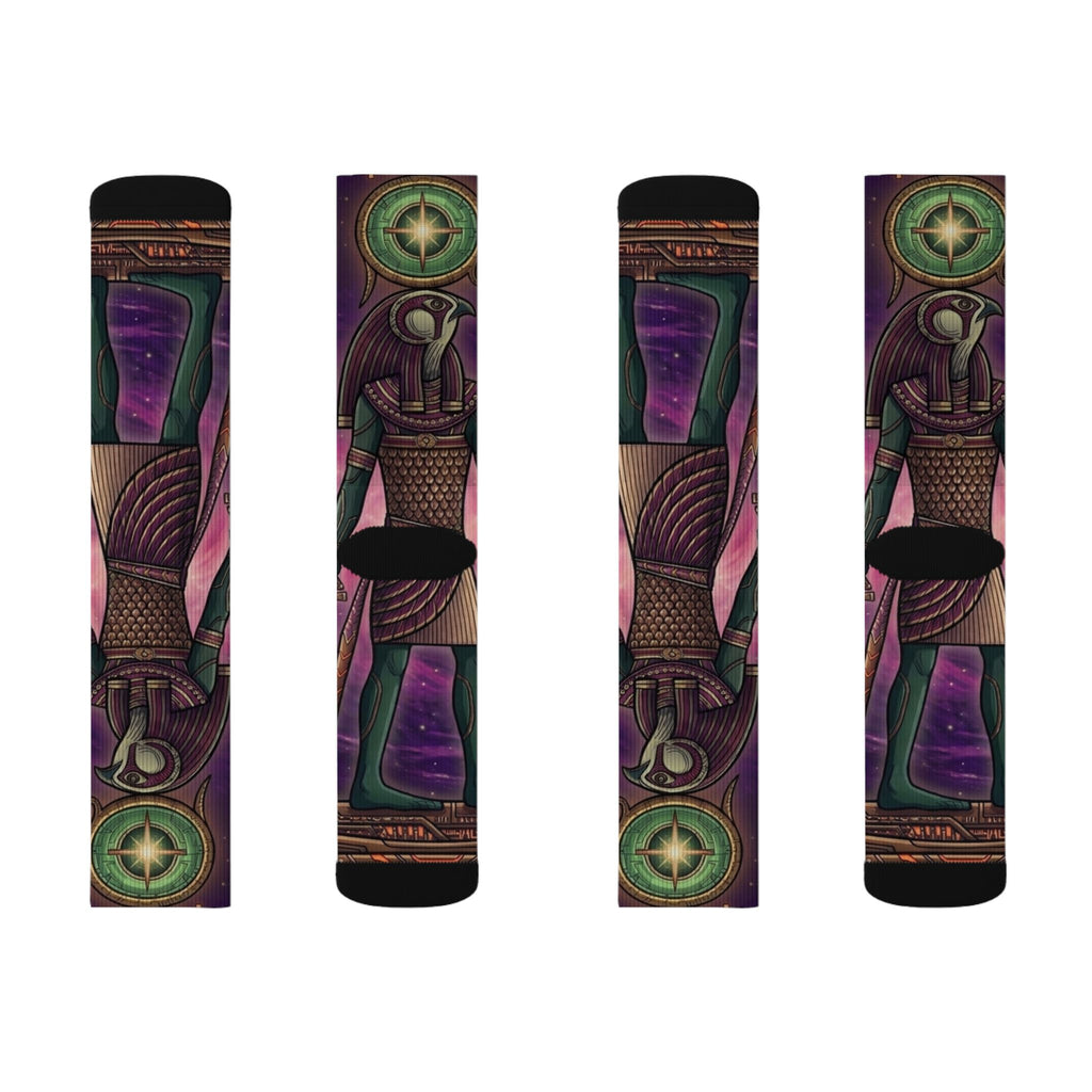 Ancient Frequency Socks-Mystic Purple