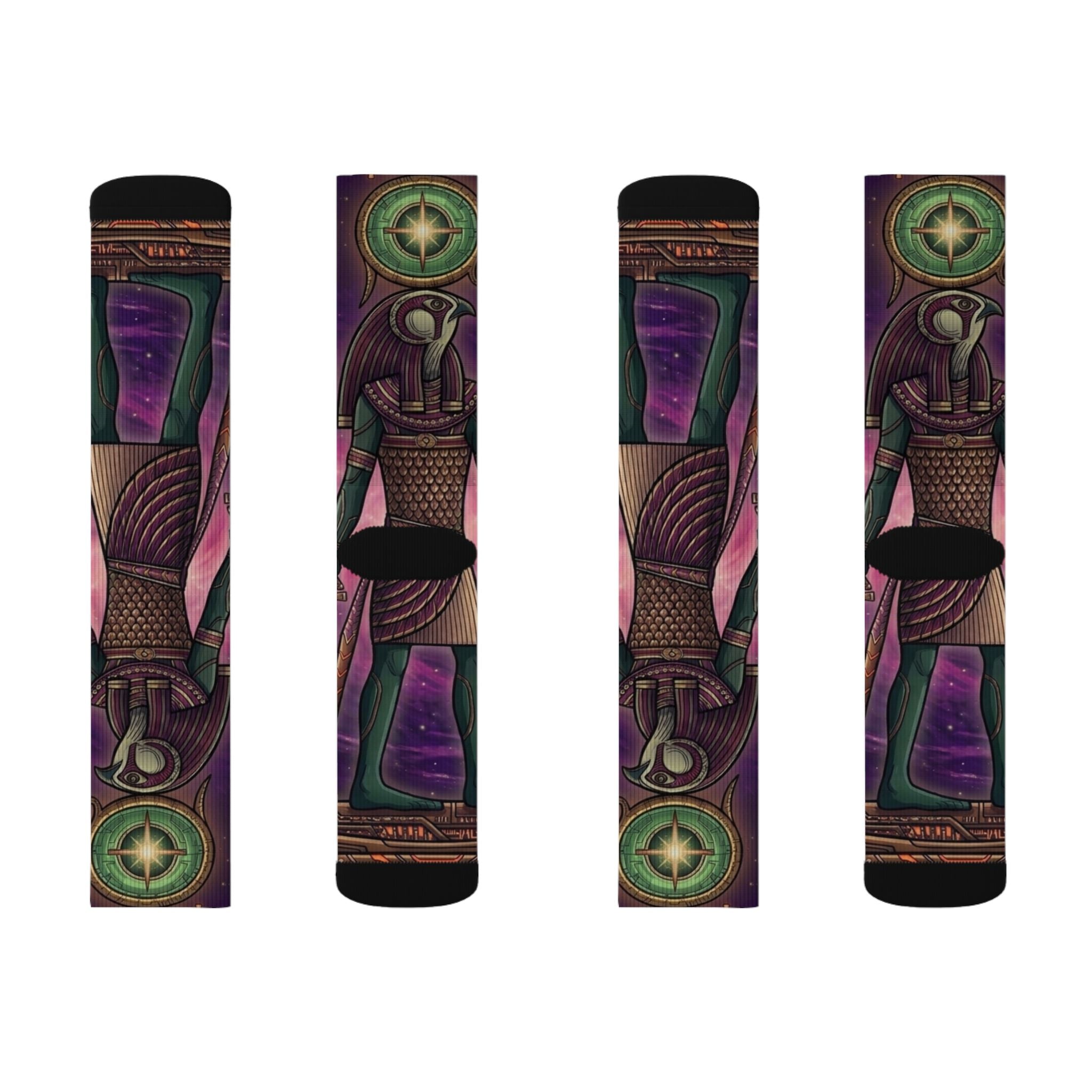 Ancient Frequency Socks-Mystic Purple