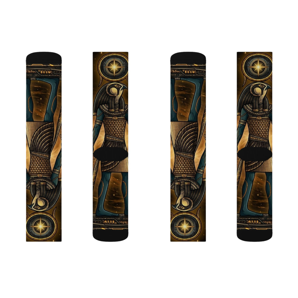 Ancient Frequency Socks-Gold Pharaoh