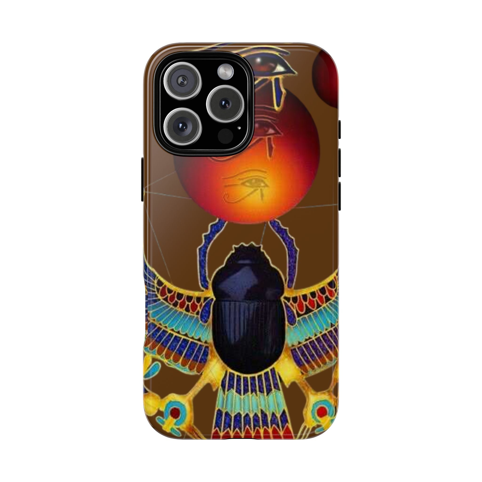 Egyptian Scarab Phone Case | Tough Cases for Unique Style, Protective Cases, Artistic Phone Covers, Gifts for Art Lovers