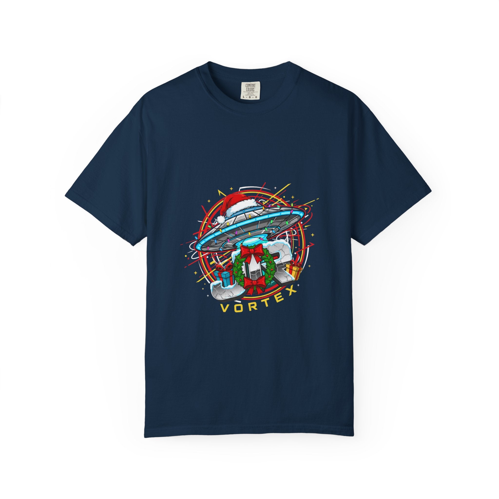 UFO Vacation Tee — Retro Alien Abduction Graphic T-Shirt