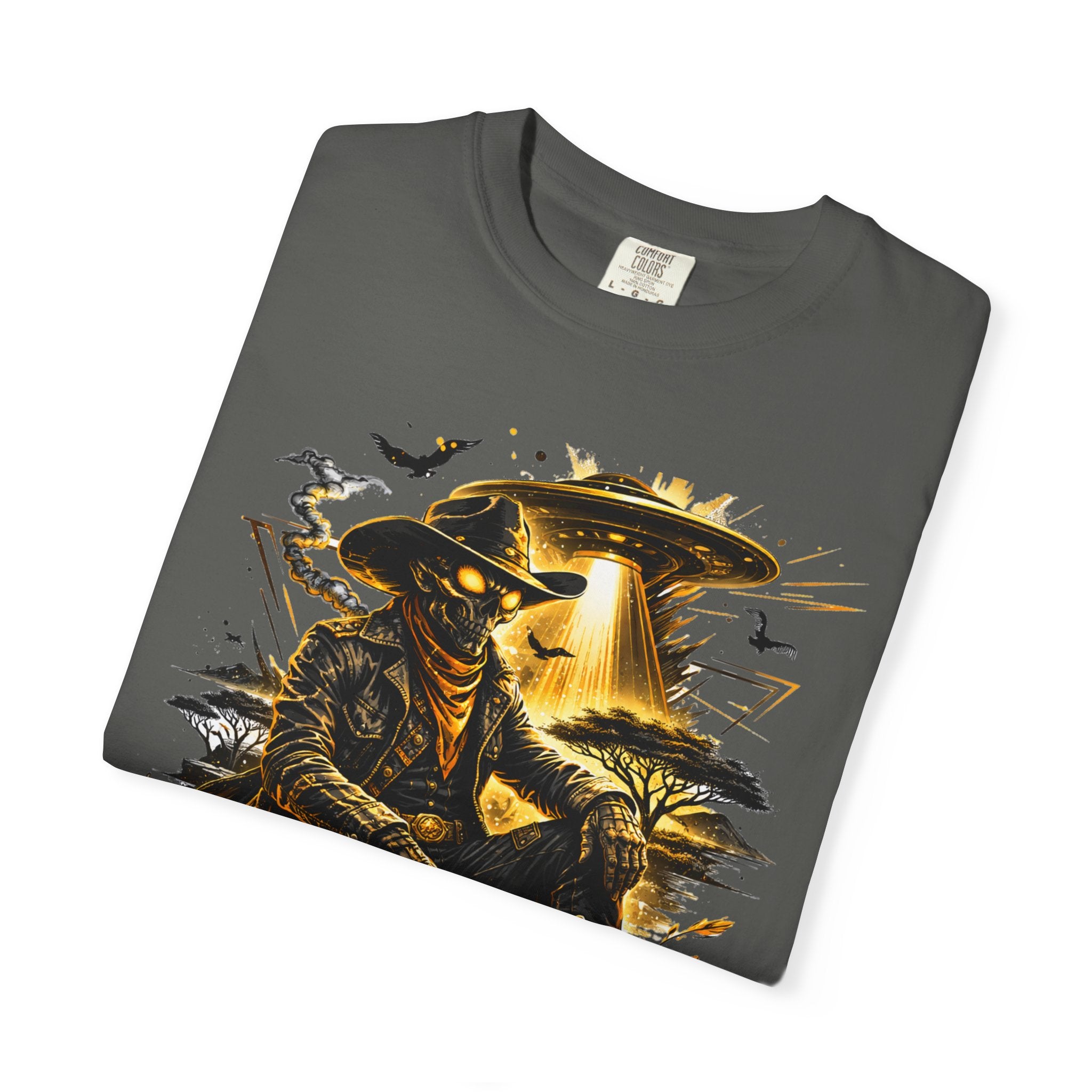 Gettin’ Weird Tee | Alien Cowboy Graphic Shirt