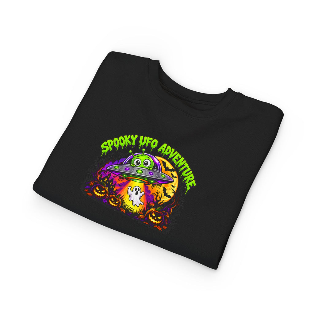 Spooky UFO Adventure Toddler Sweatshirt