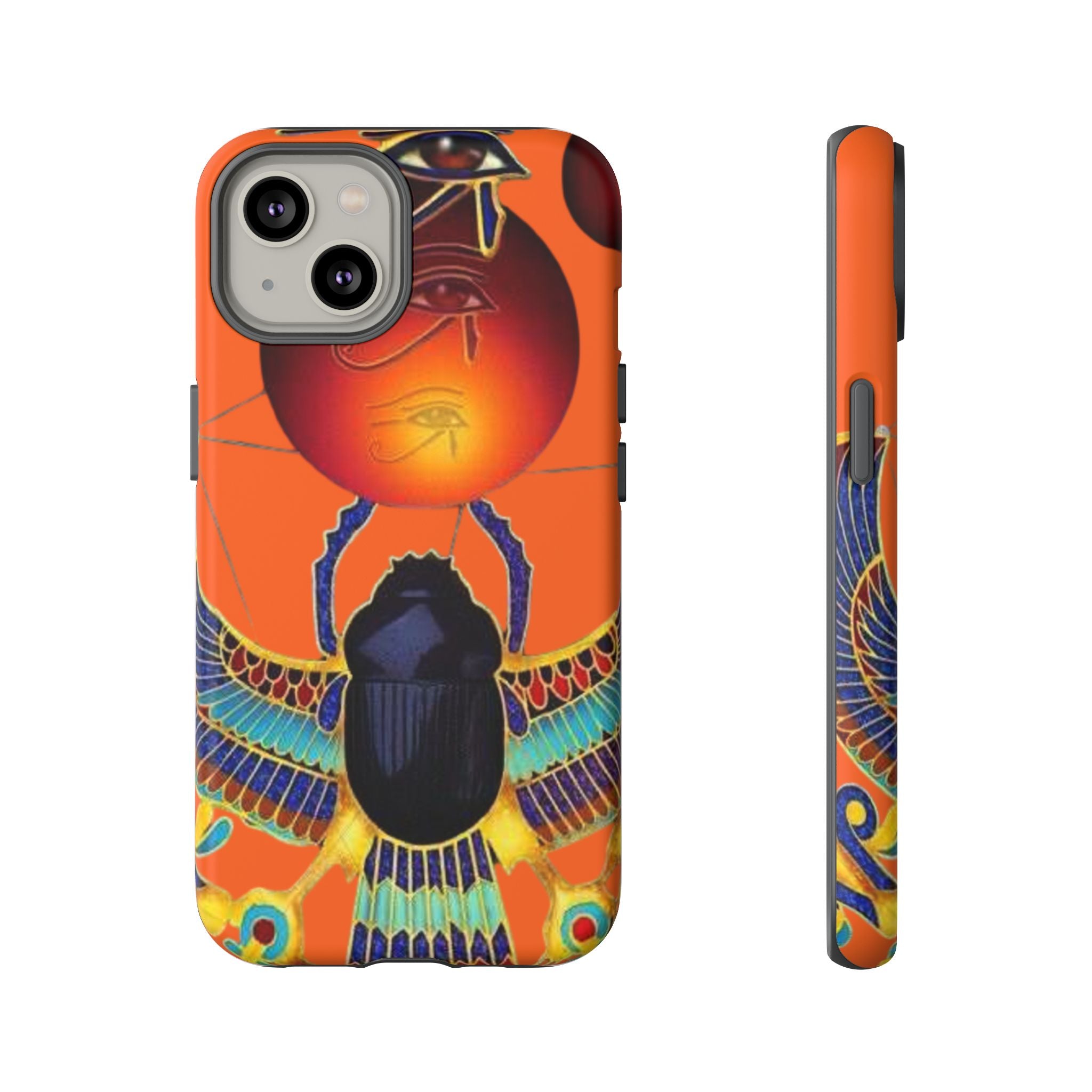 Egyptian-Inspired Phone Case, Tough Phone Cover, Unique Protective Case, Gift for Her, Vibrant Egyptian Art