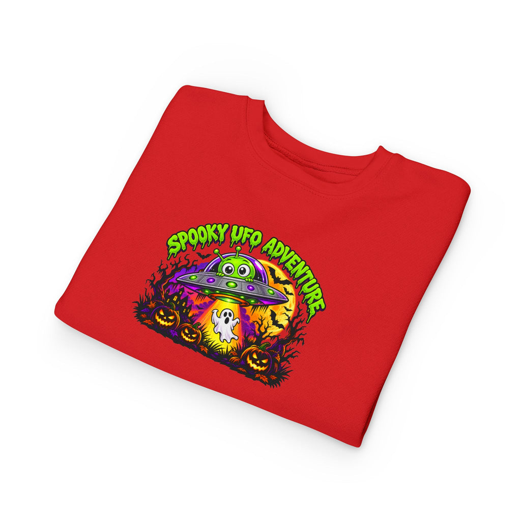 Spooky UFO Adventure Toddler Sweatshirt