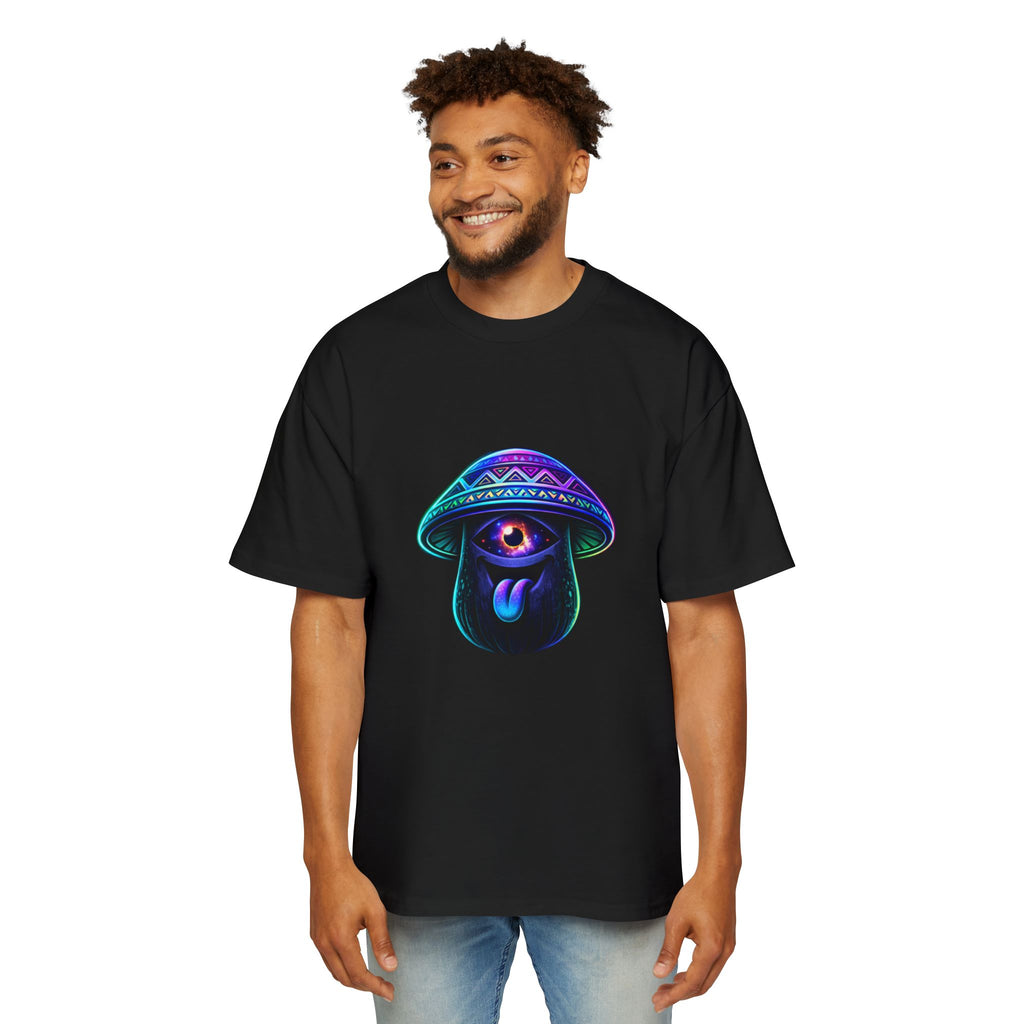 Neon Third Eye Mushroom Tee