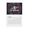 2026 JR Vortex UFO Wall Calendar — Sci‑Fi Alien Spaceship Monthly Planner Printify