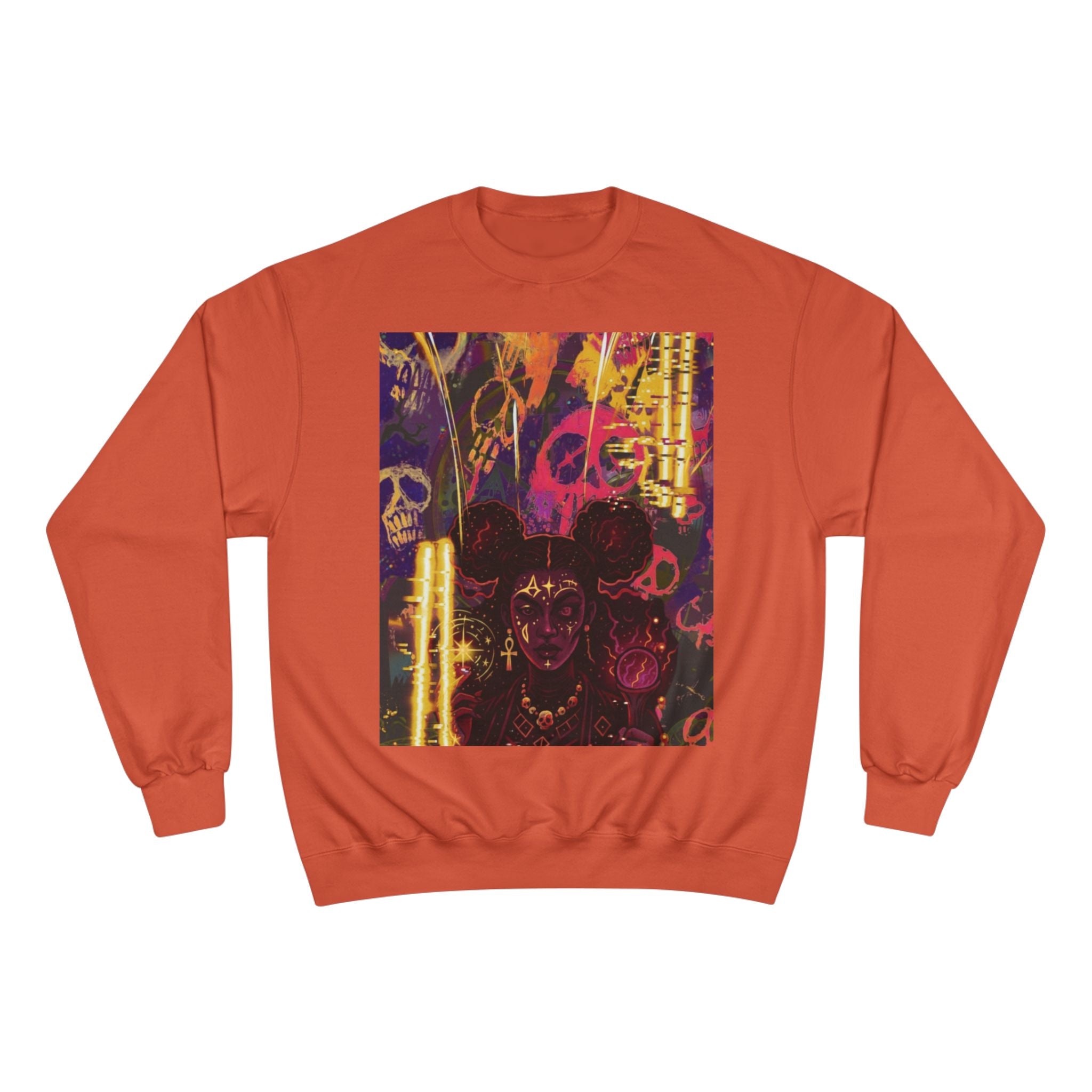 Celestial Flow Champion Sweatshirt — Stellar Moon & Star Pullover