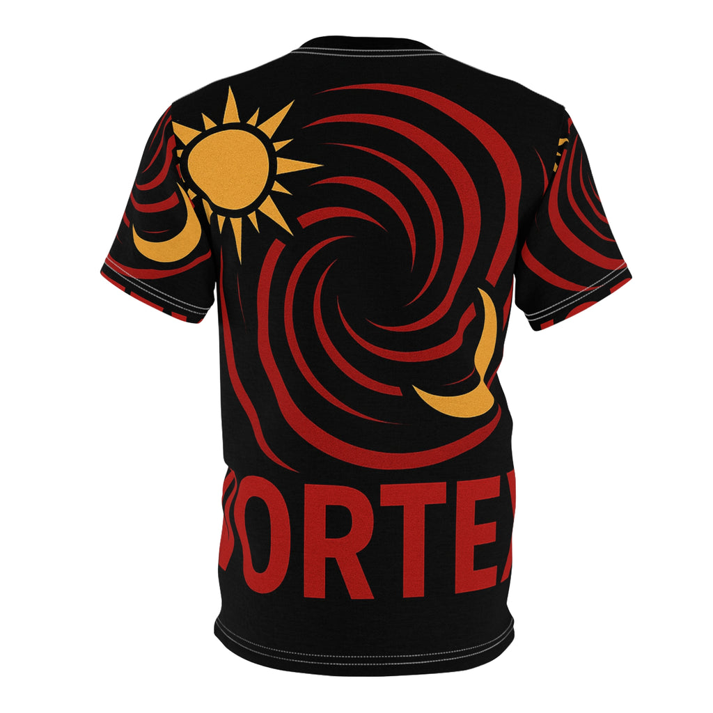Vortex Unisex Cut & Sew Tee🔖 - Spirited Graphic T-Shirt for Festivals, Casual Wear, Gift for Friends, Summer Fun, Unisex Fashion