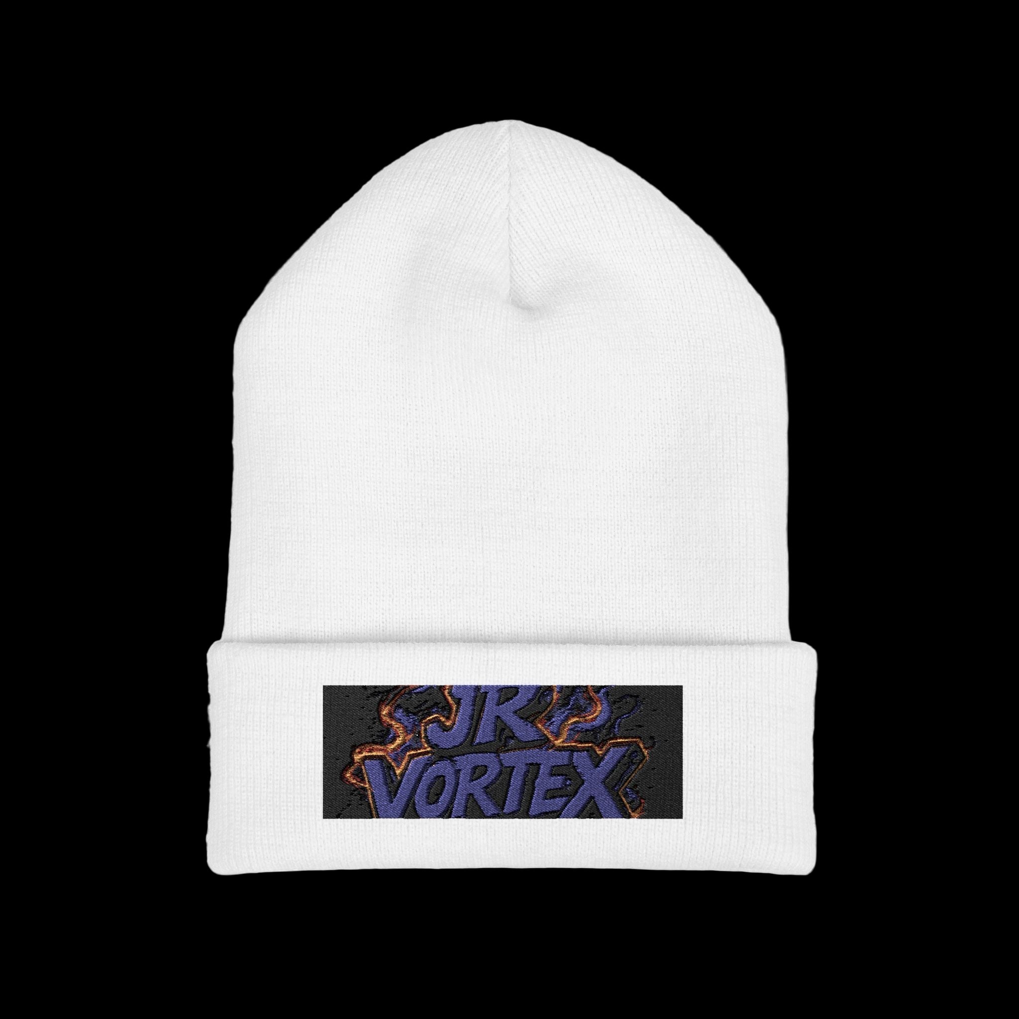 Beanie Hat Embroidered with JR Vortex Design✨️