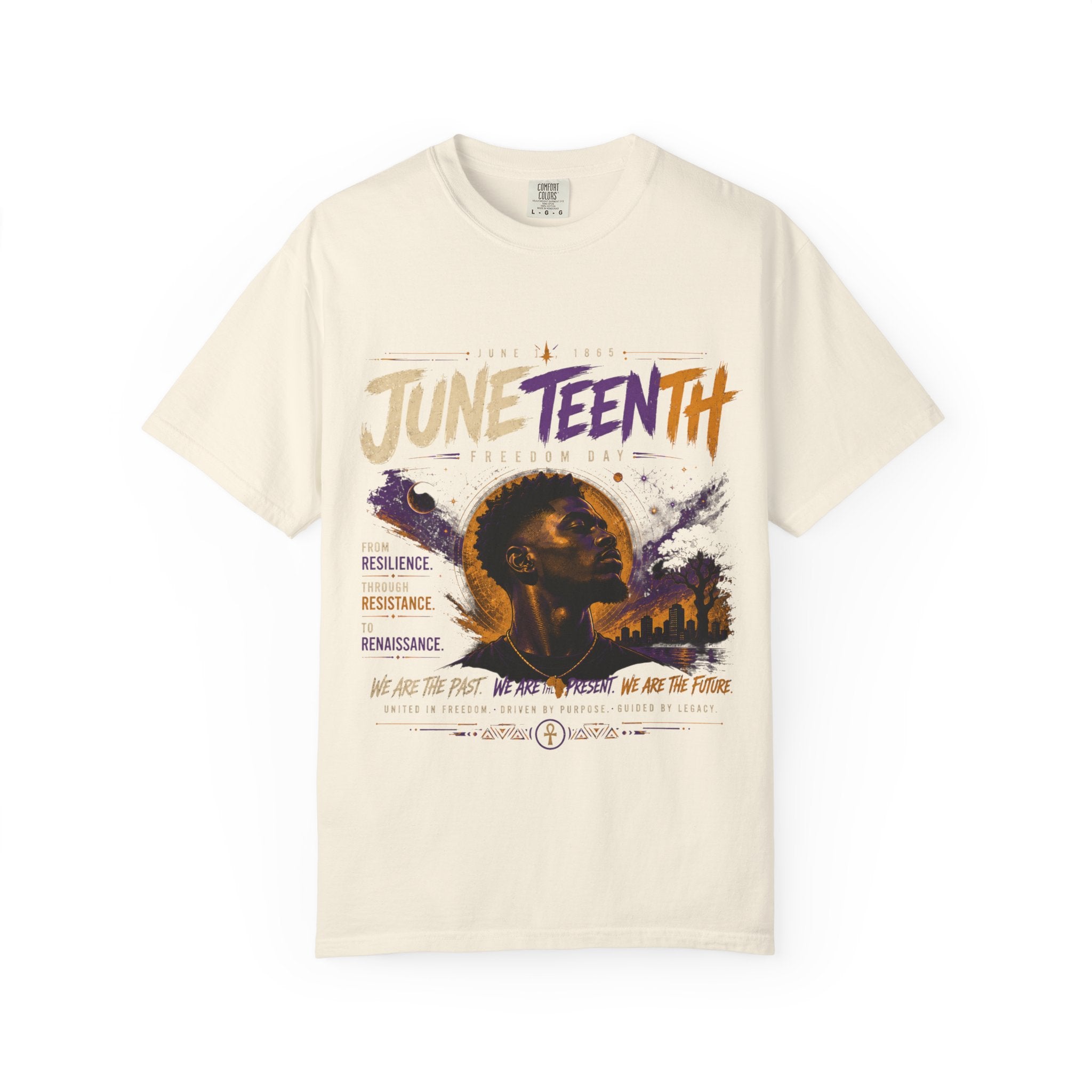 Juneteenth Freedom Day Tee – Resilience • Remembrance • Rising