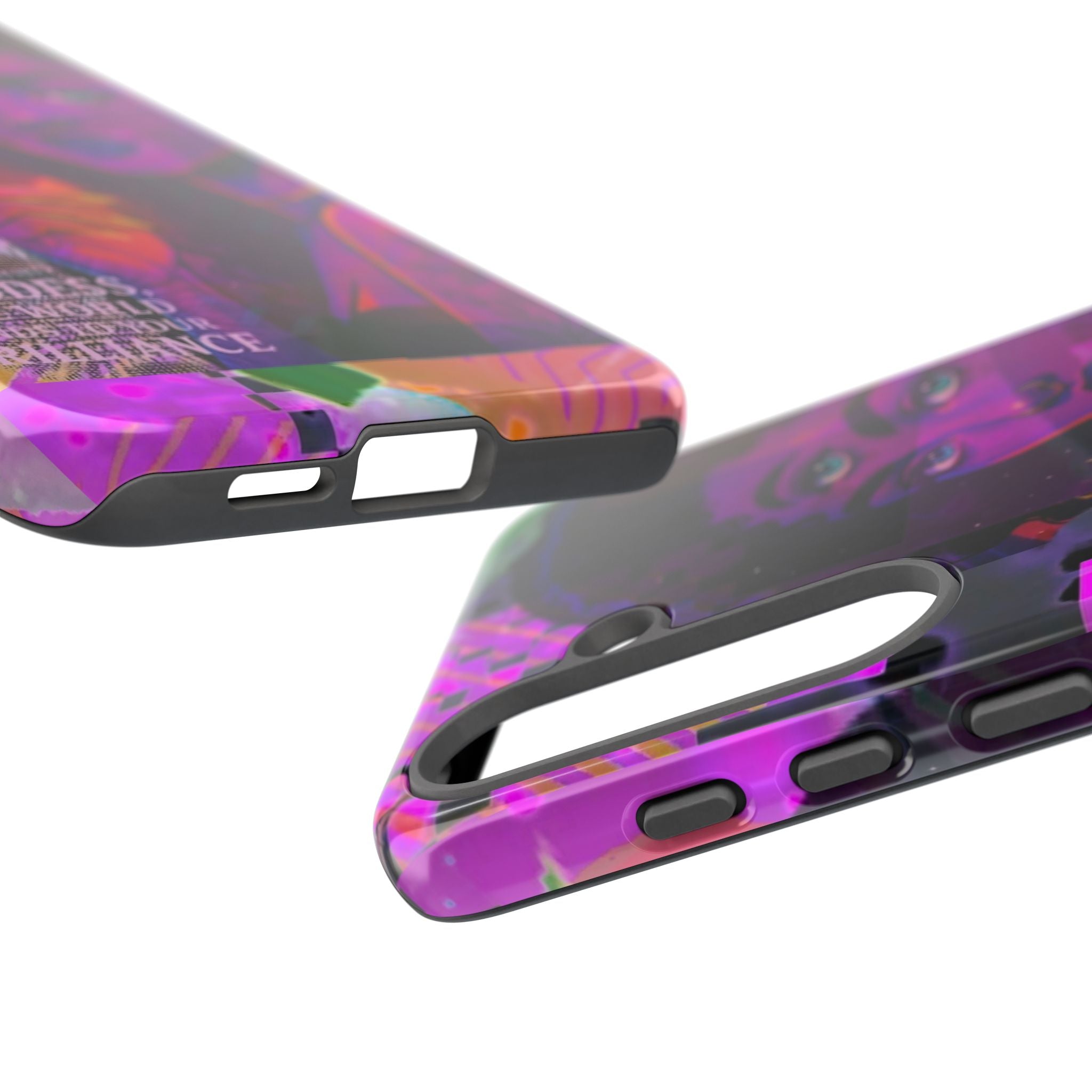Third-Eye Goddess Phone Case — Neon Psychic Art iPhone Cover