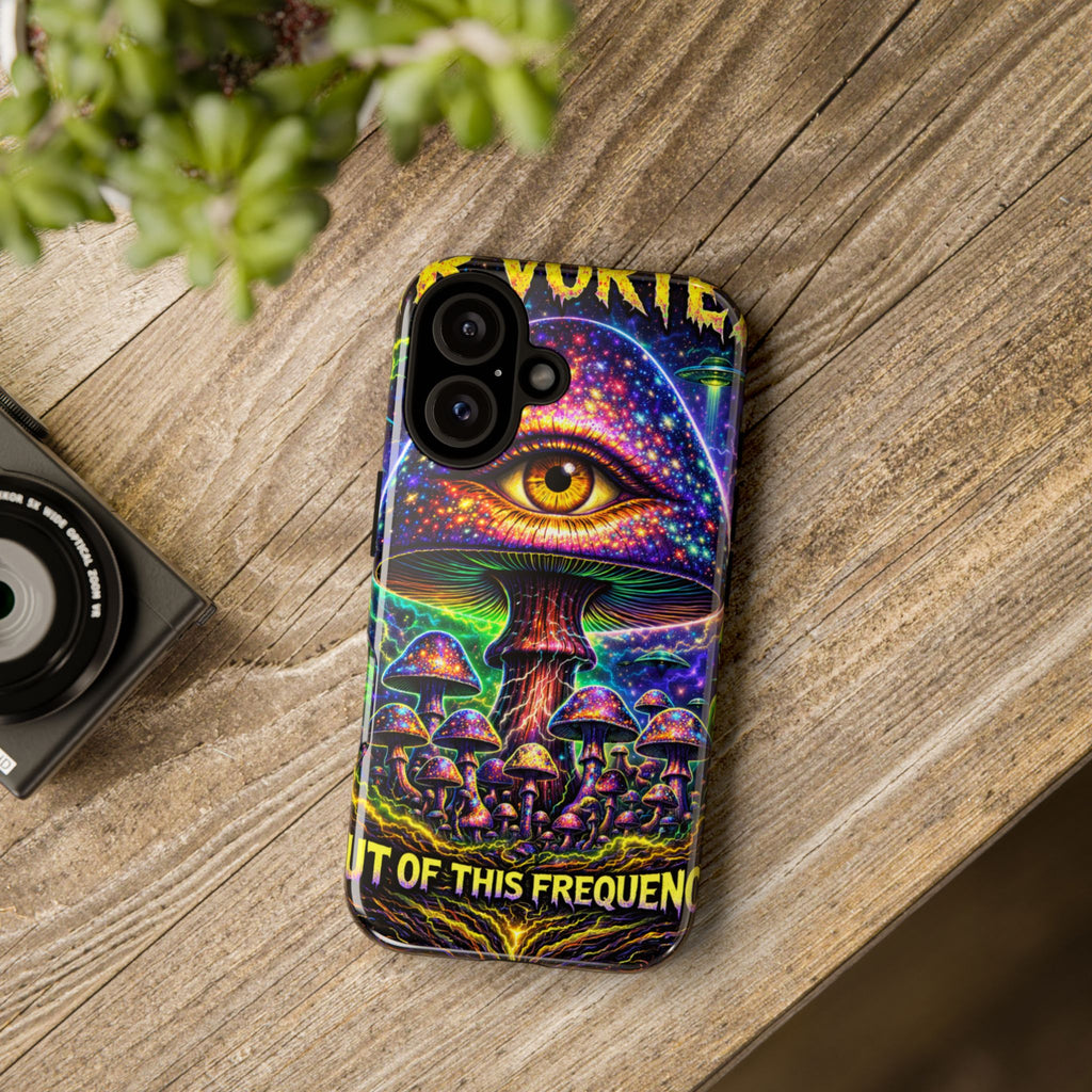 Psychedelic Mushroom Eye Phone Case – VORTEX Cosmic Frequency Printify