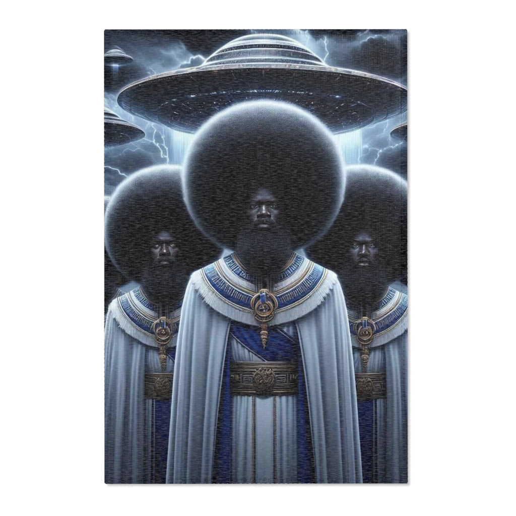 Ascended Beings Rug — Cosmic Ancestral Energy Decor