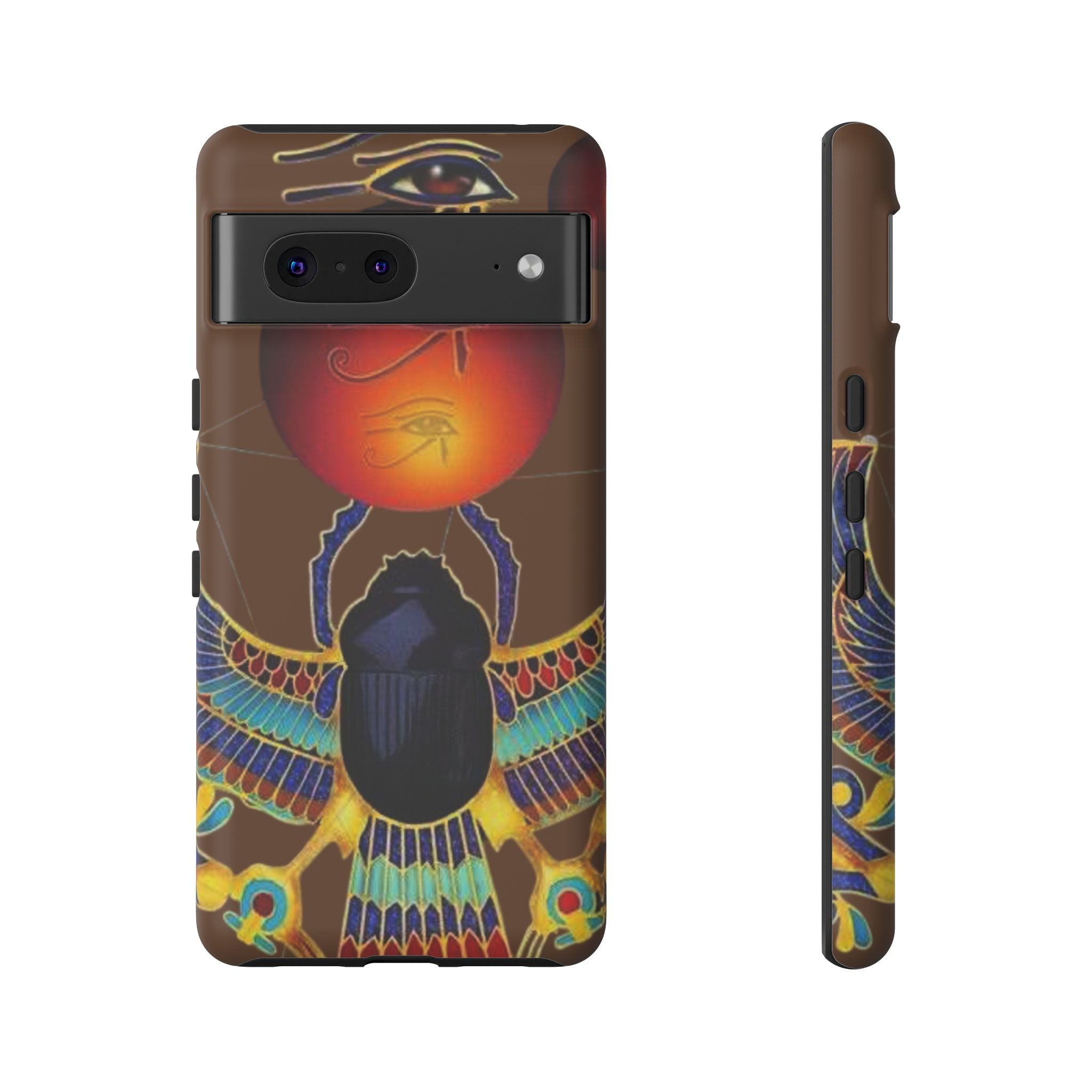Egyptian Scarab Phone Case | Tough Cases for Unique Style, Protective Cases, Artistic Phone Covers, Gifts for Art Lovers