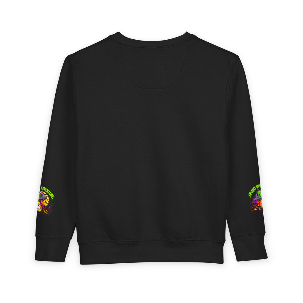 Spooky UFO Adventure Toddler Sweatshirt
