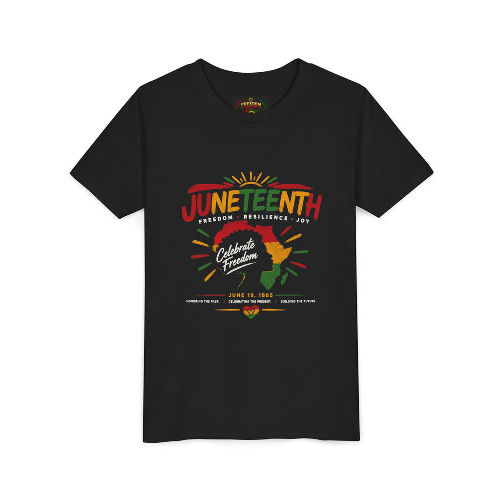 Juneteenth Youth Tee — Celebrate Freedom