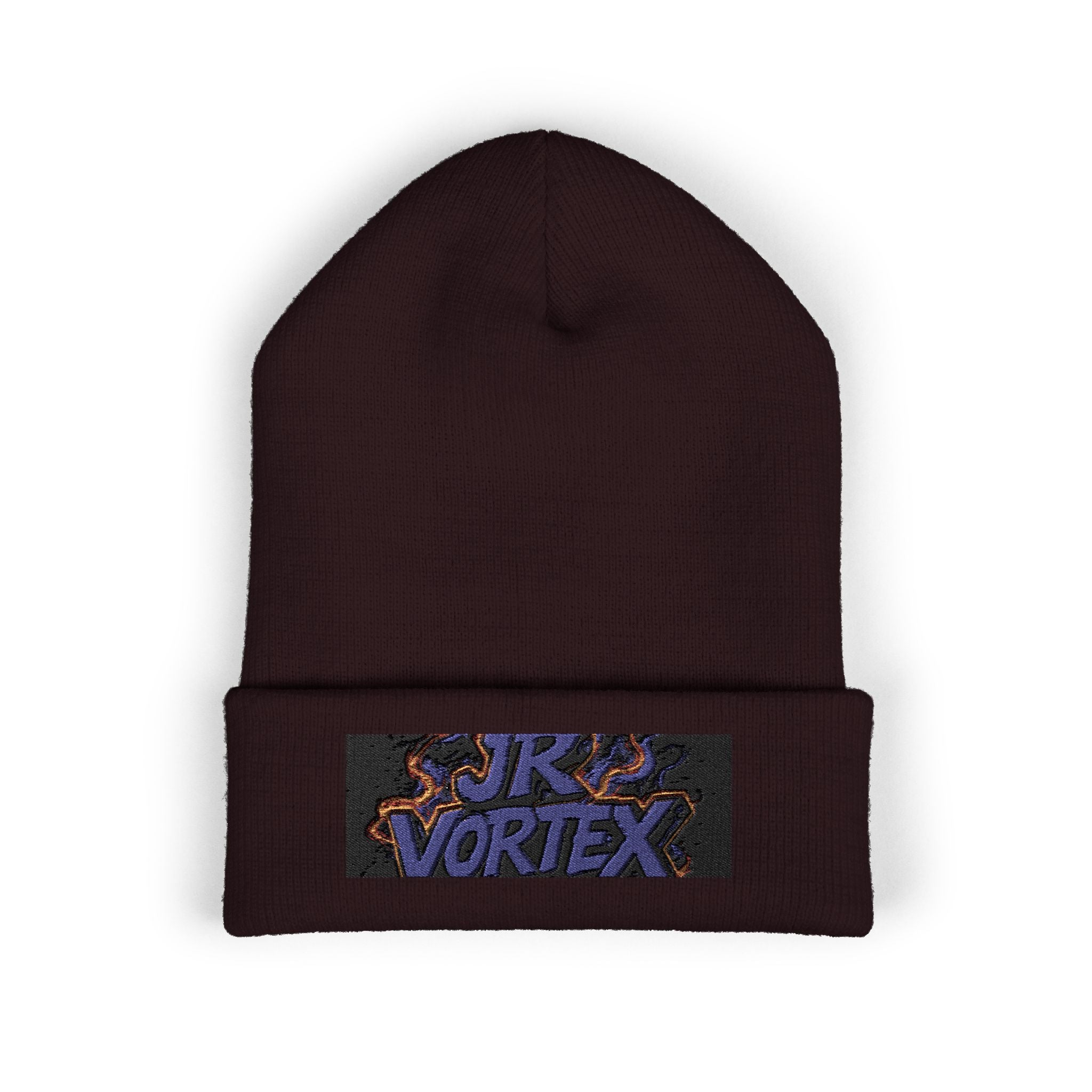Beanie Hat Embroidered with JR Vortex Design✨️