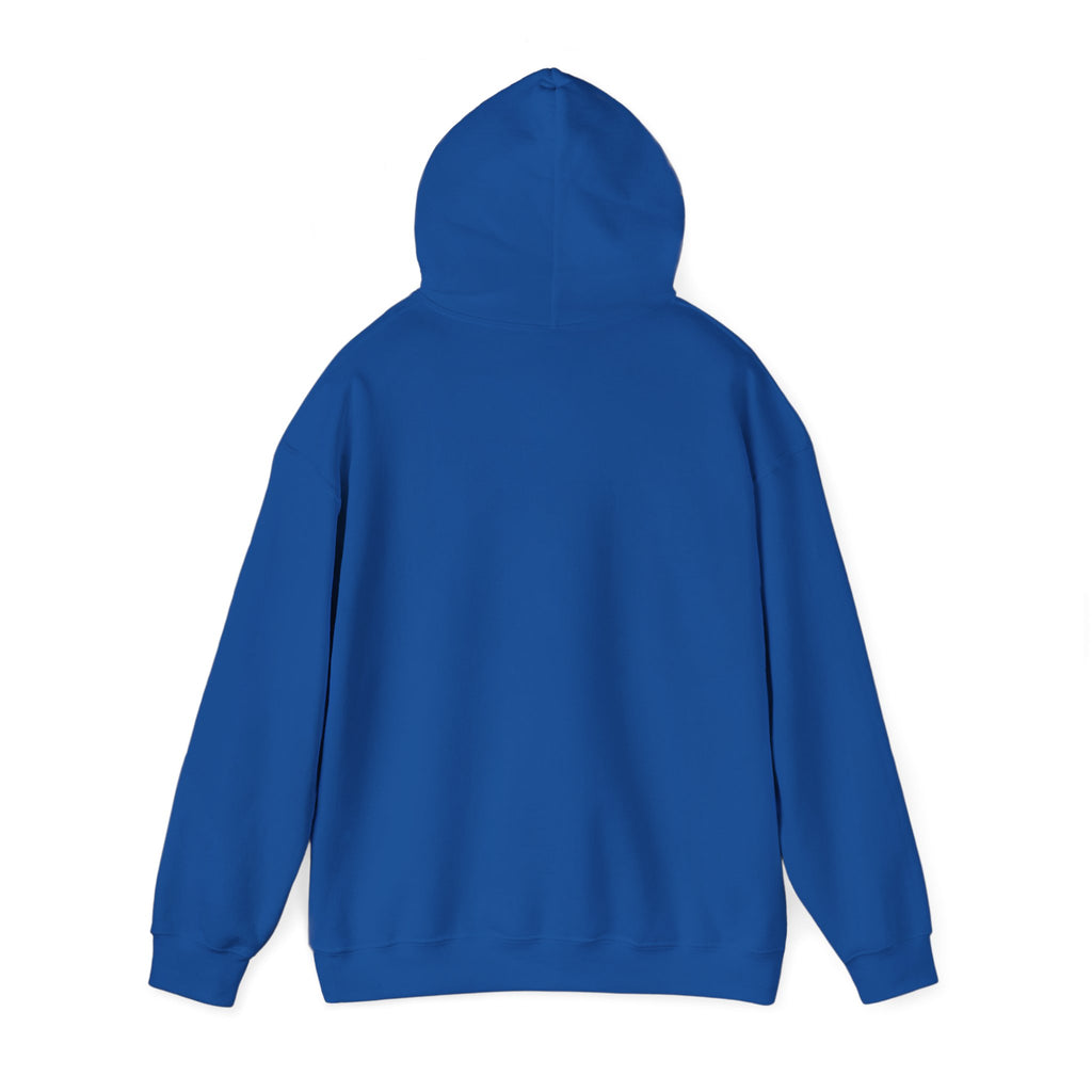 Blue Mushroom Hoodie — Mystical Fungi Graphic Sweatshirt