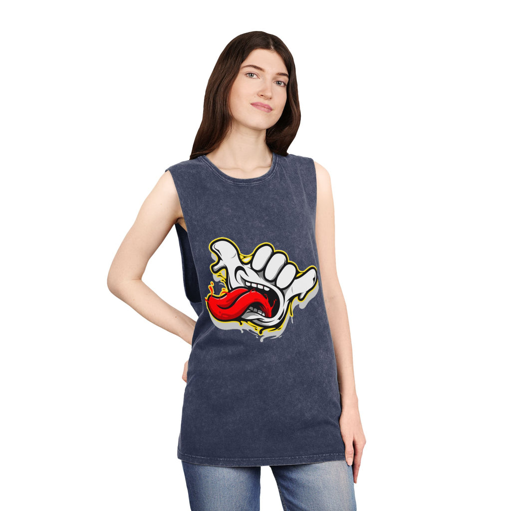 Shaka Tongue Street Tank 🤙🔥