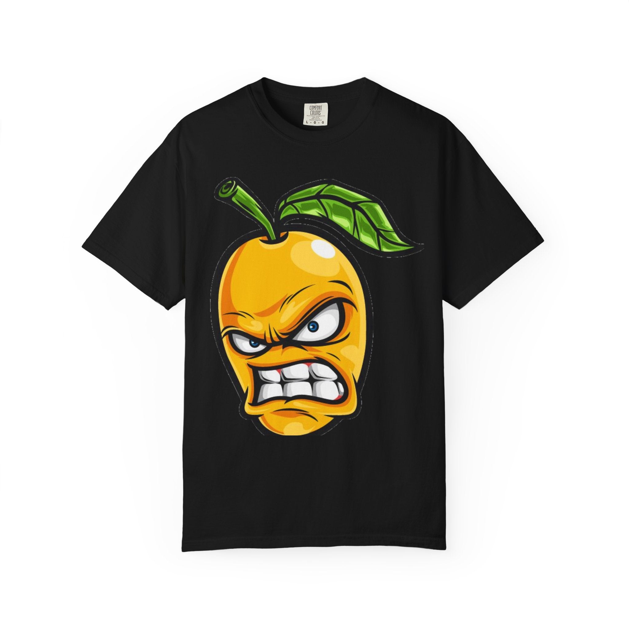 Angry Citrus Graphic Tee 🍊🔥 | Bold Cartoon Streetwear T-Shirt