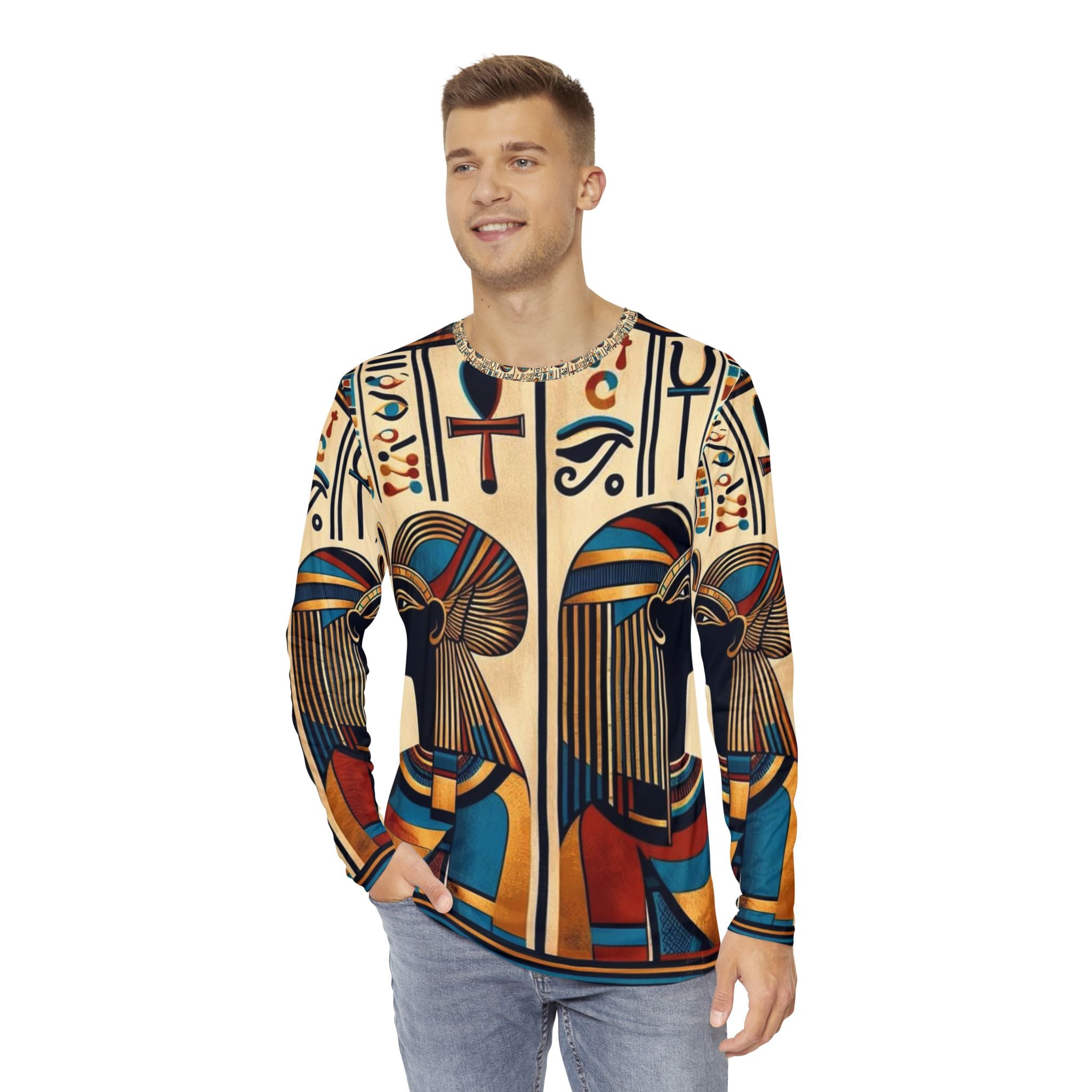 Men's Long Sleeve Shirt (AOP)