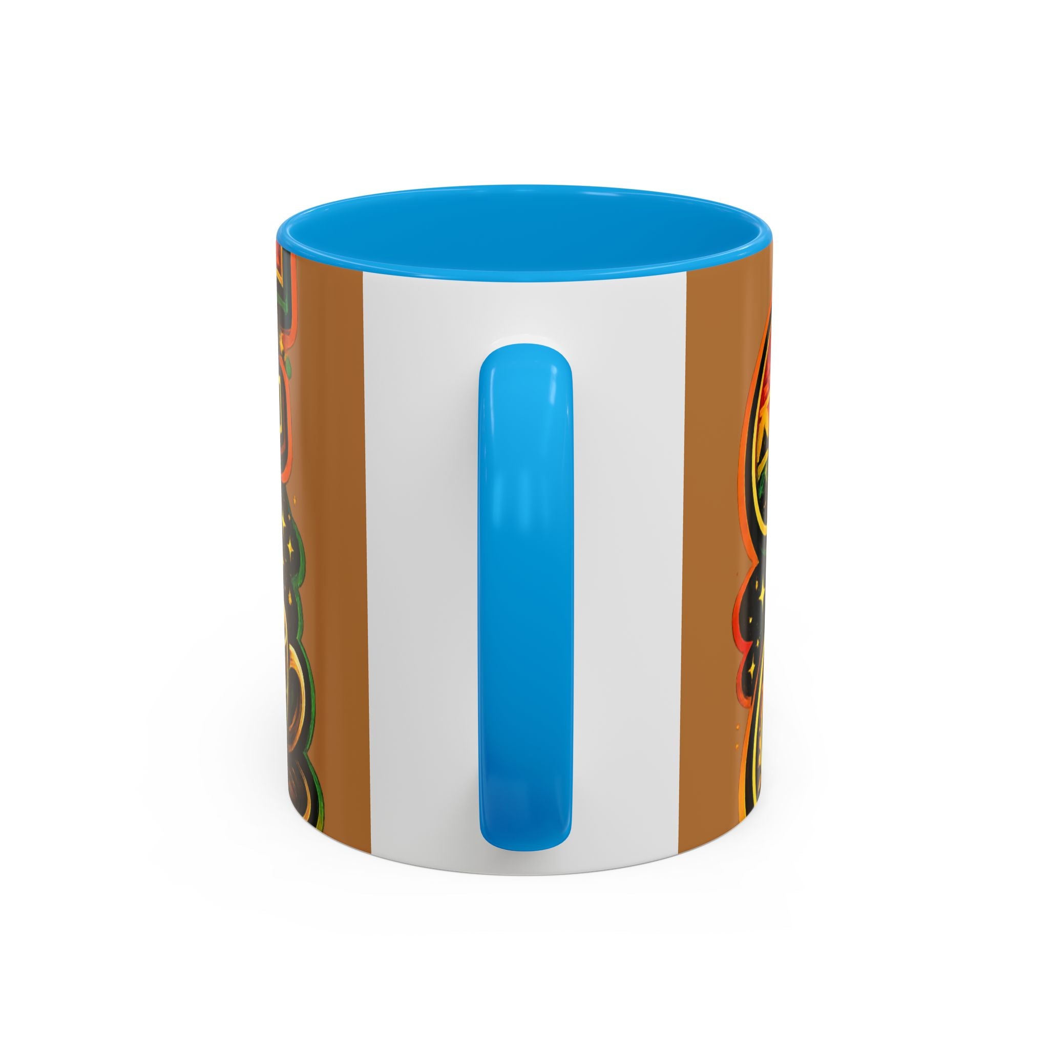 Cosmic Grind Coffee Mug — Colorful 11oz/15oz Ceramic Cup Printify