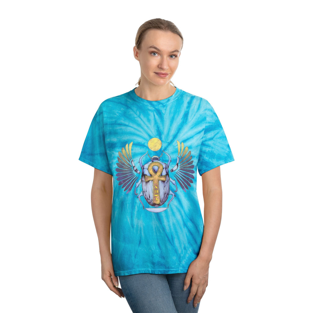 Egyptian Cyclone Tie-Dye Tee — Spiritual Streetwear Printify